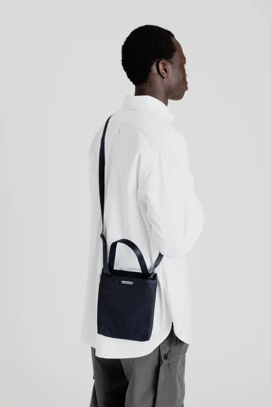 Water Repellent Shoulder Bag - Navy made by Nanamica