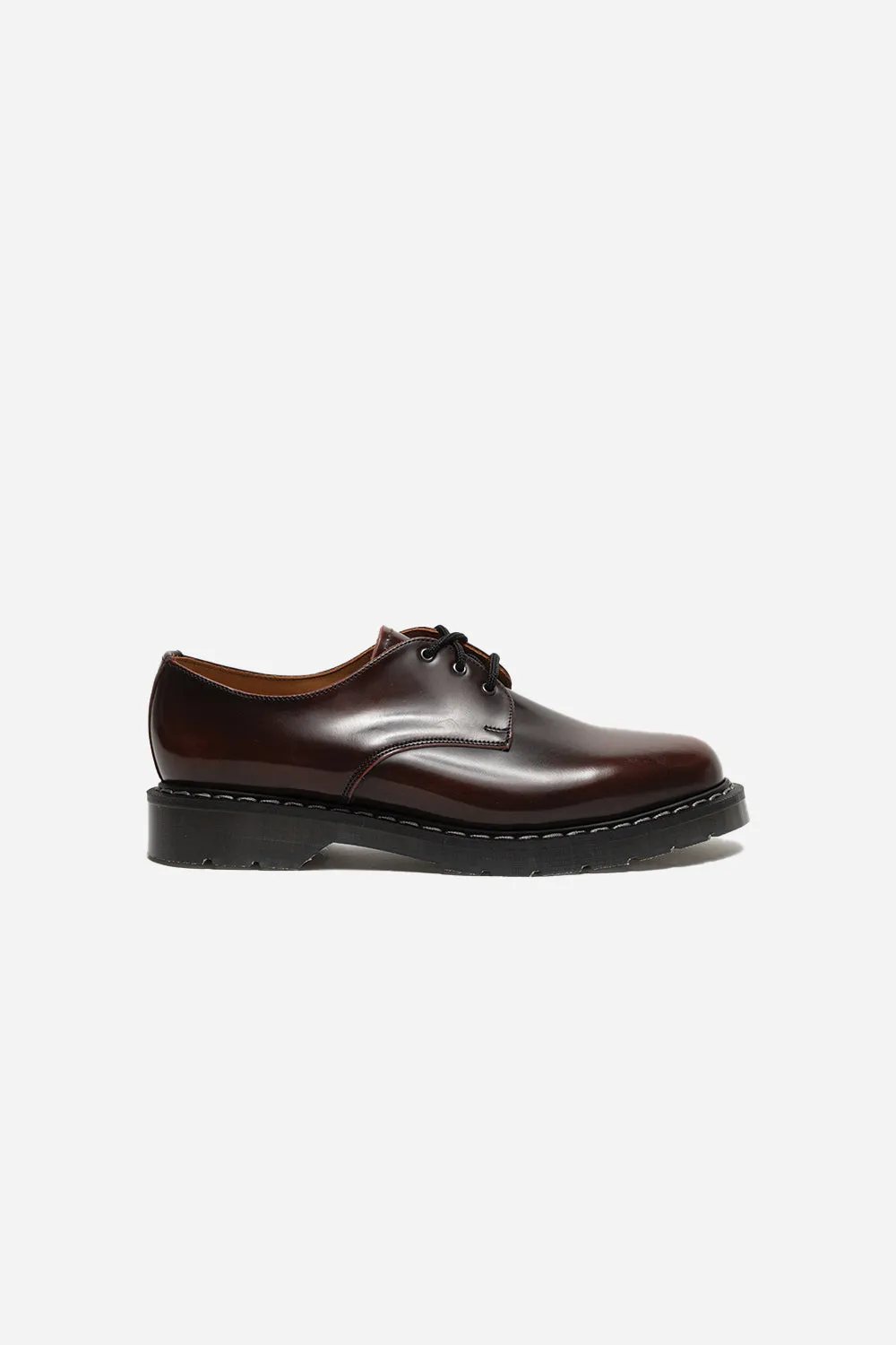 3 Eye Gibson Shoe - Burgundy Rub-Off sold by Wallace Mercantile