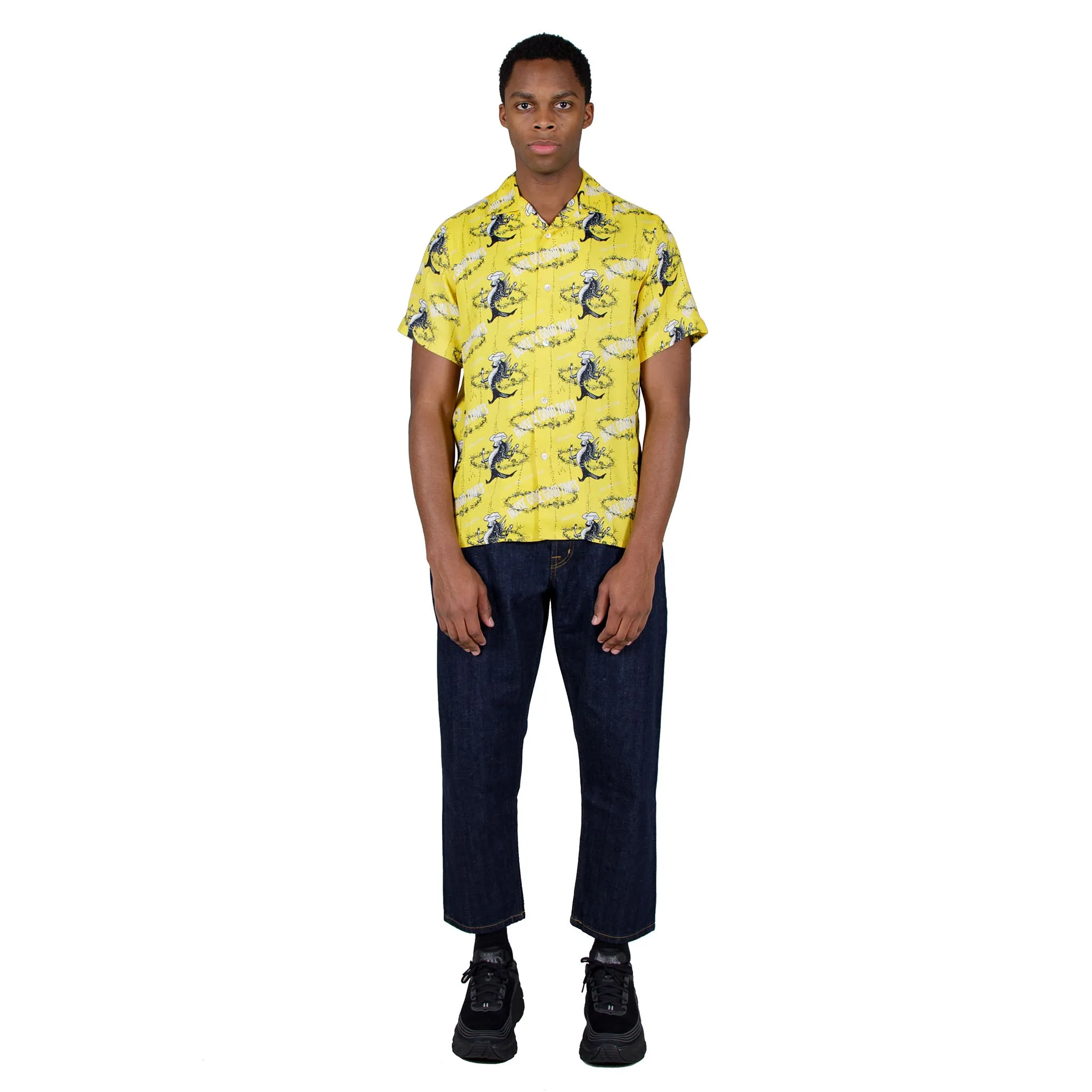 Bowling Shirt SS - Yellow sold by Wallace Mercantile product image thumbnail 2