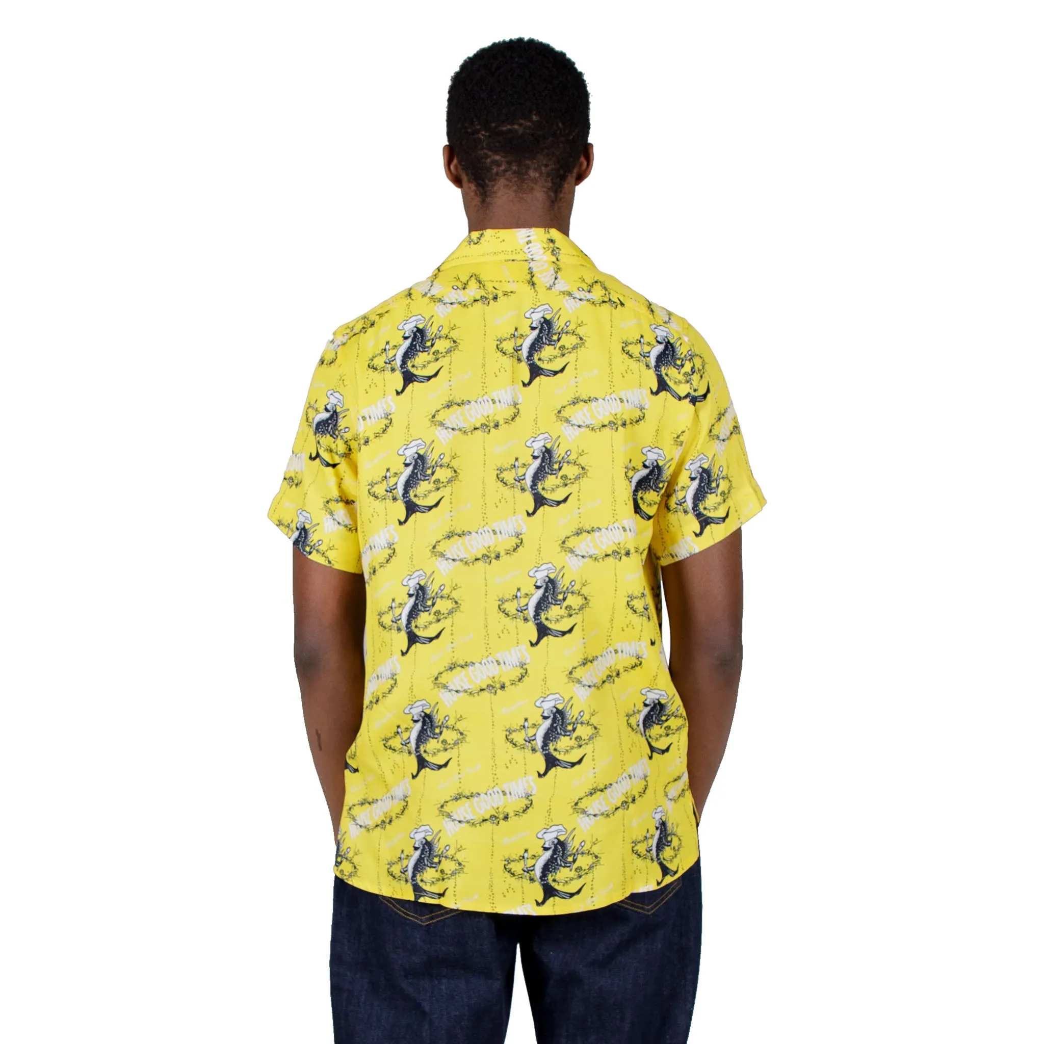 Bowling Shirt SS - Yellow sold by Wallace Mercantile product image thumbnail 4