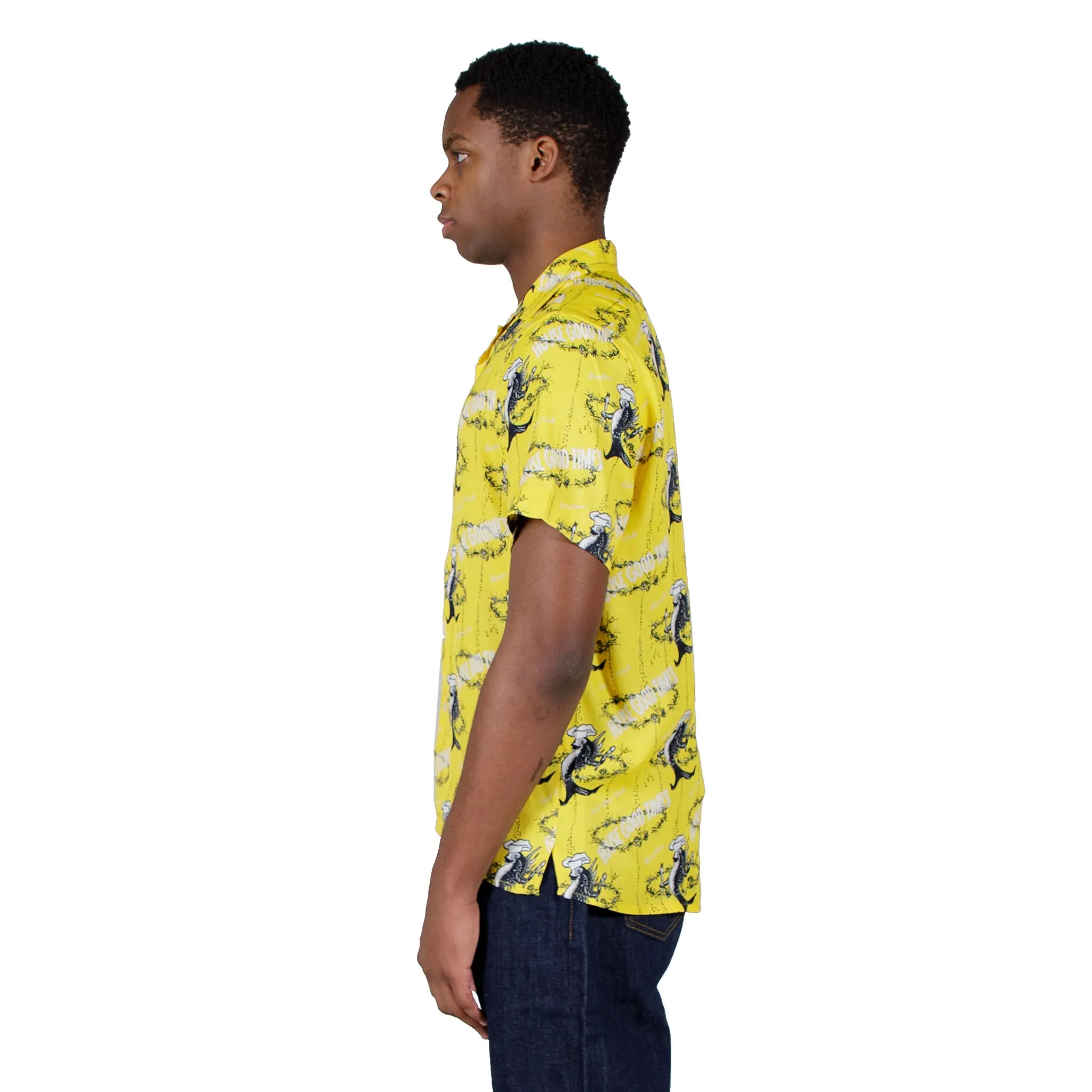 Bowling Shirt SS - Yellow sold by Wallace Mercantile product image thumbnail 3