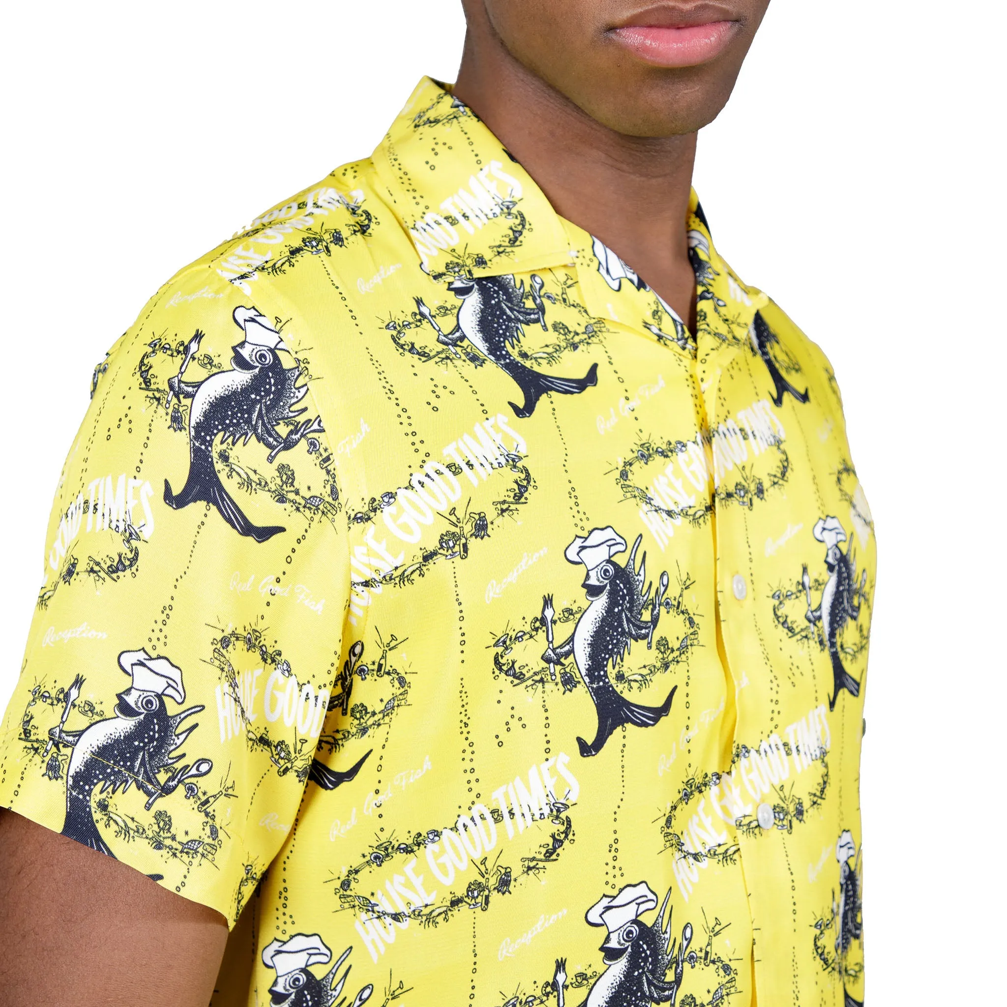 Bowling Shirt SS - Yellow sold by Wallace Mercantile product image thumbnail 5