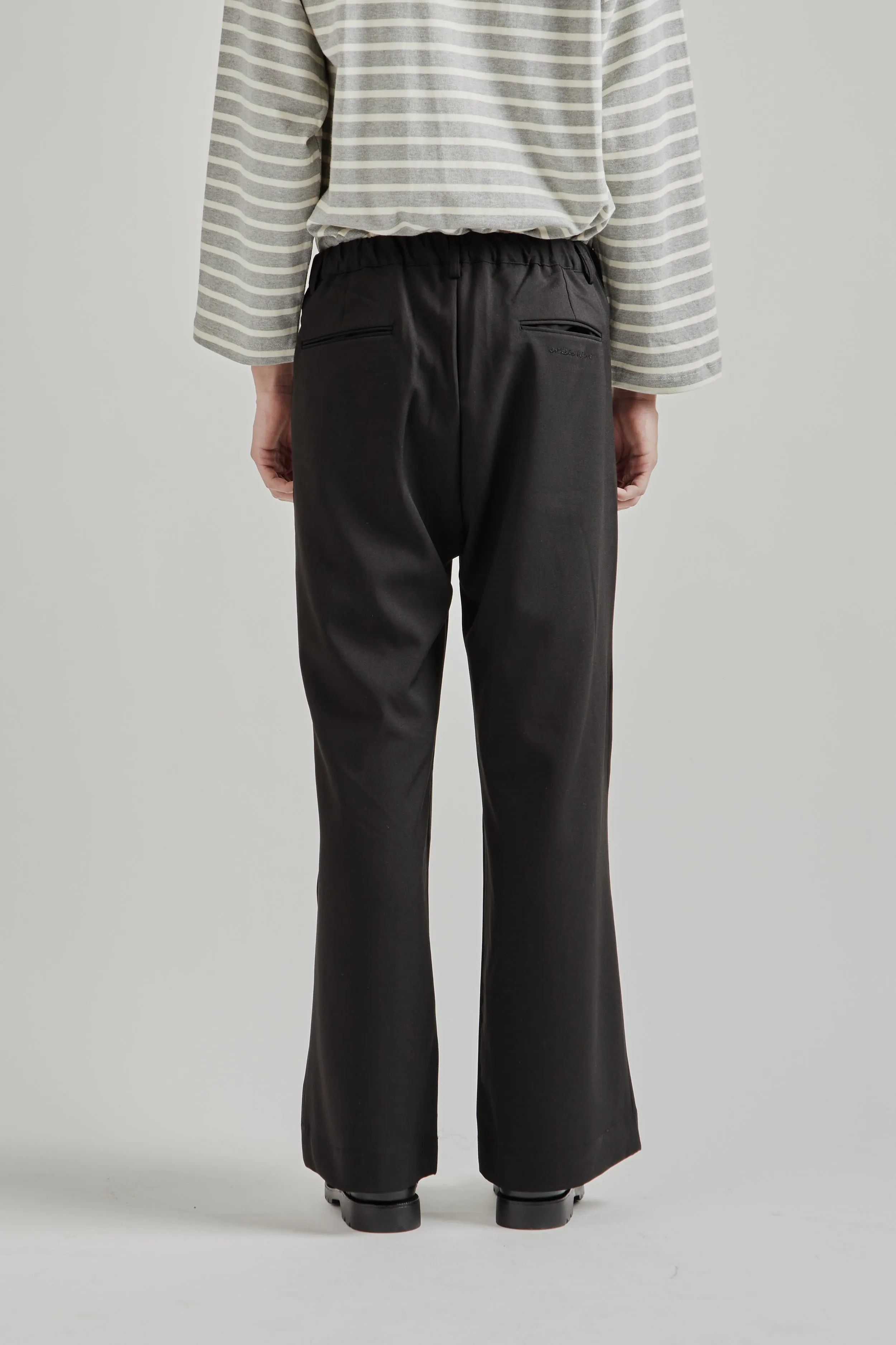 Pintuck Maxi Trousers - Black sold by Wallace Mercantile product image thumbnail 5