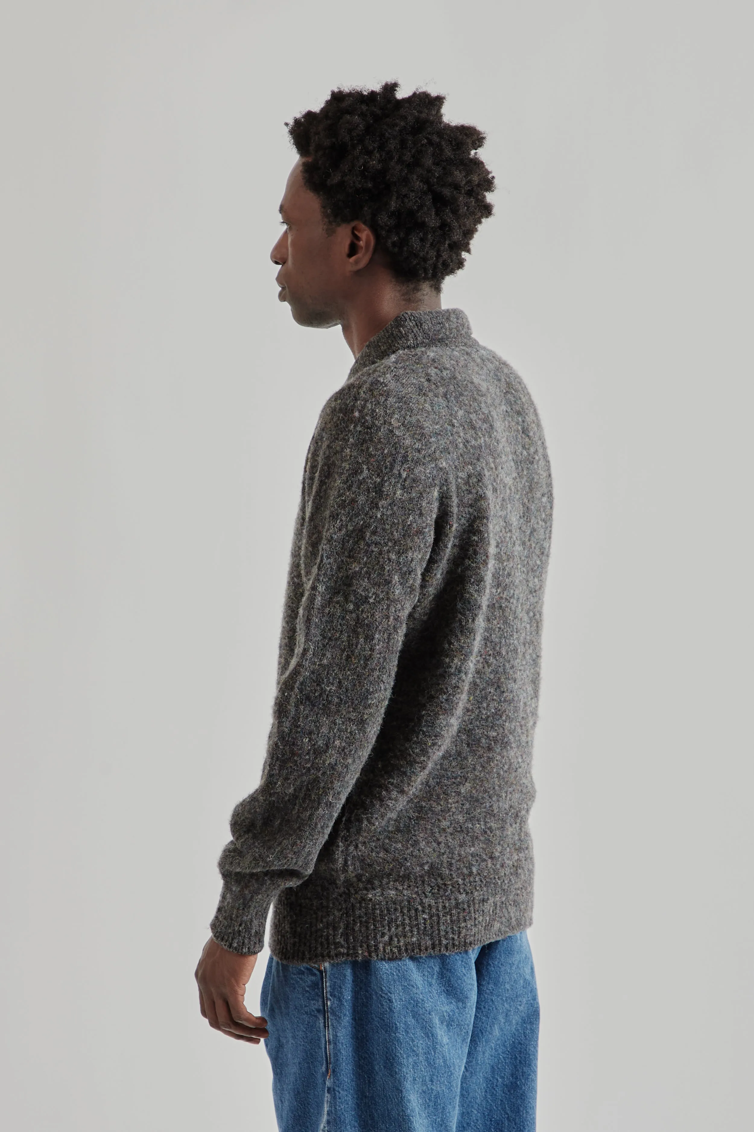 Another Polo Shirt 4.0 - Grey Melange sold by Wallace Mercantile product image thumbnail 5