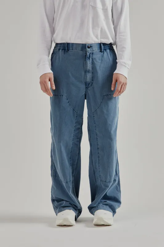 Indigo Weather Deck Pants - Light Indigo sold by Wallace Mercantile