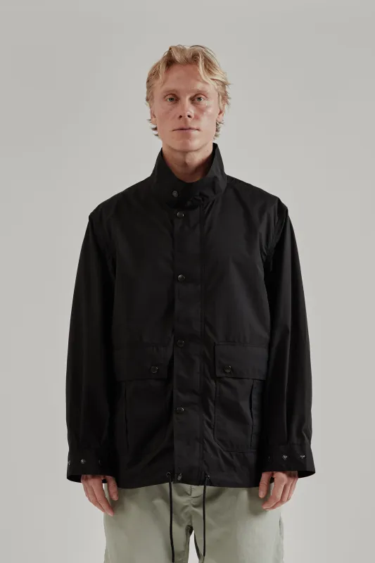 Packable Field Jacket - Black made by Nanamica