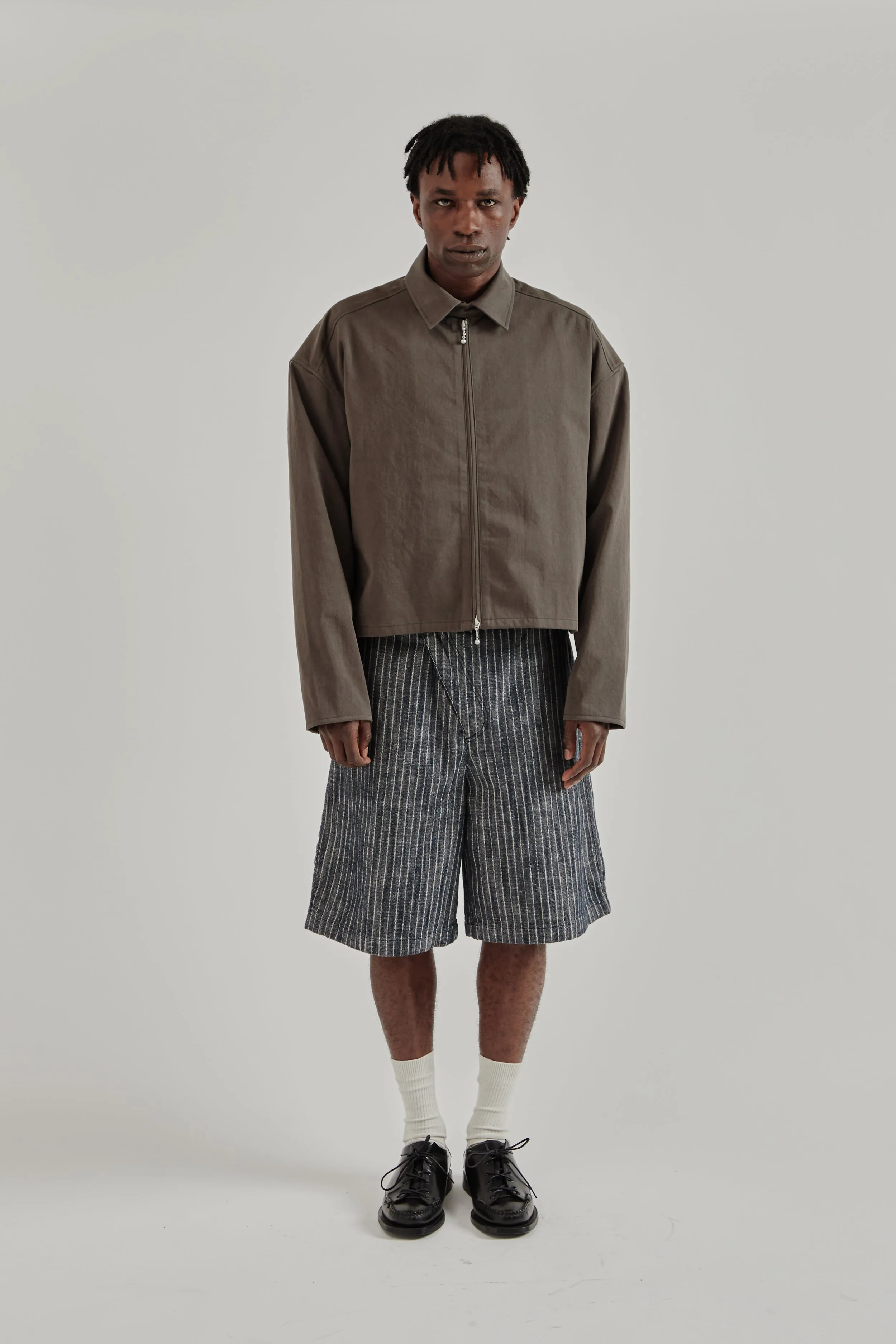 Nomadic Cropped Jacket - Shadow Grey sold by Wallace Mercantile product image thumbnail 2