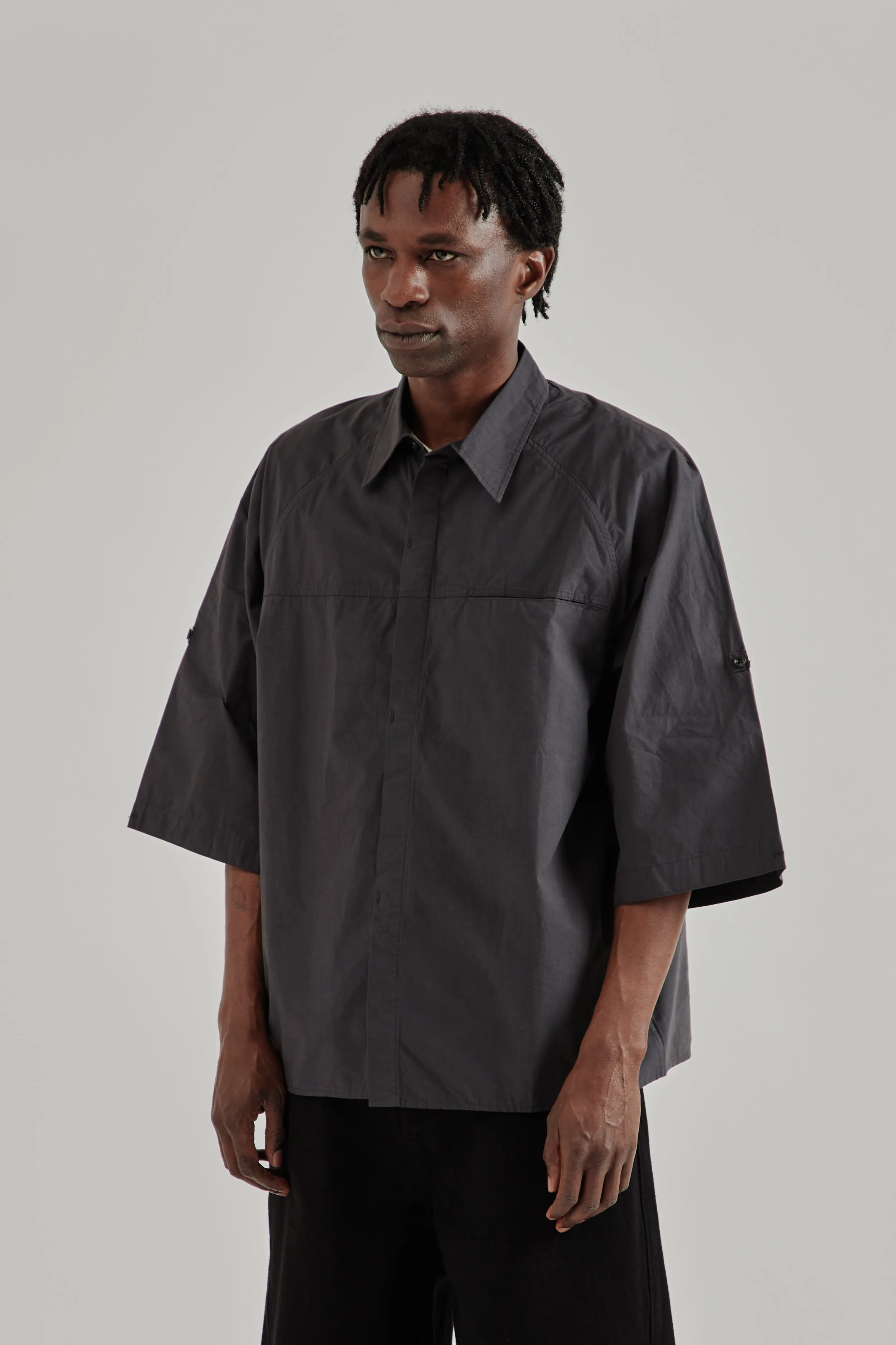 Cambia Panel Shirt - Charcoal Blue sold by Wallace Mercantile product image thumbnail 4