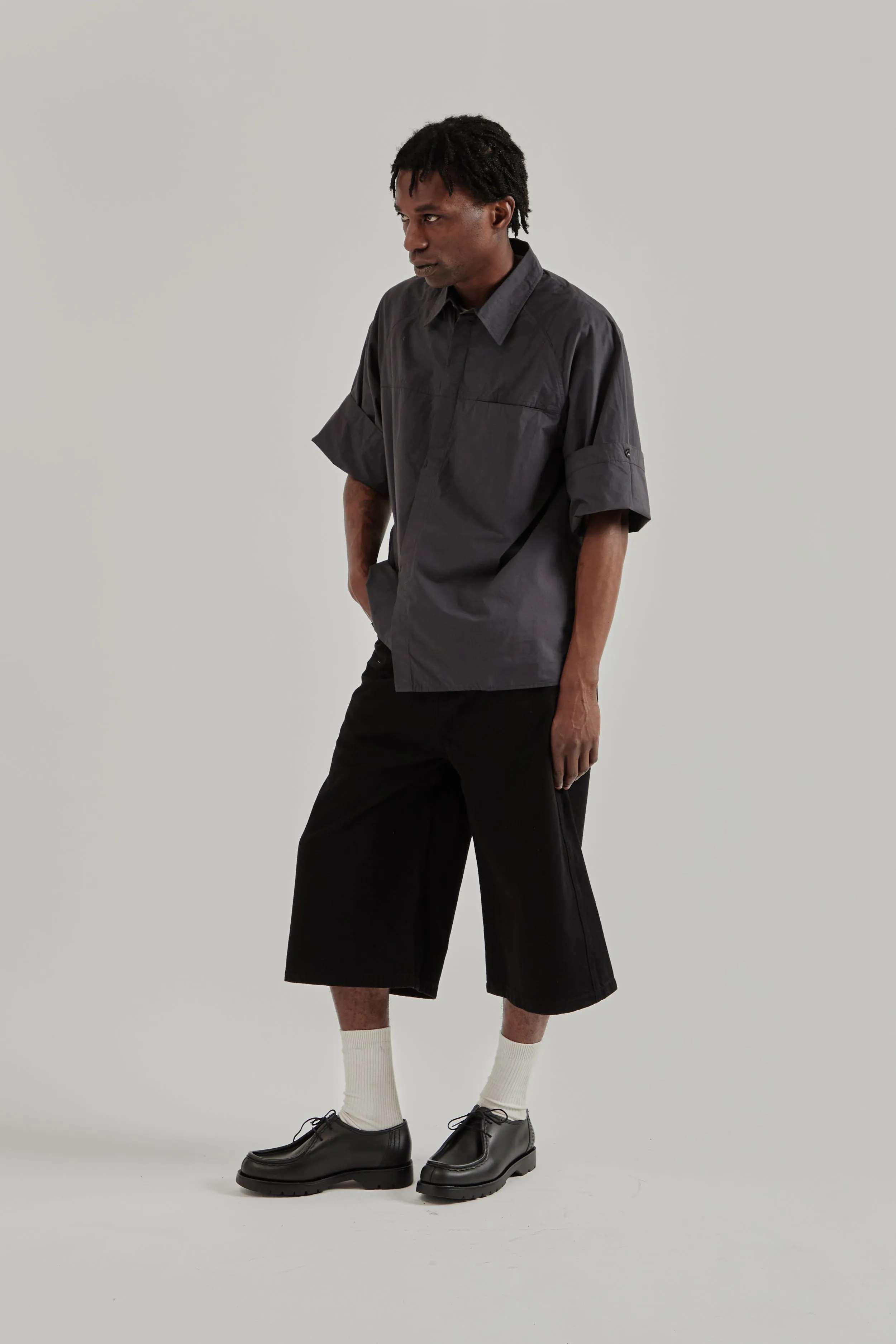 Cambia Panel Shirt - Charcoal Blue sold by Wallace Mercantile product image thumbnail 2