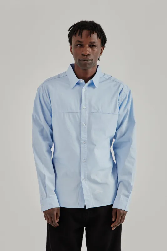Poplin Loop Shirt - Blue sold by Wallace Mercantile