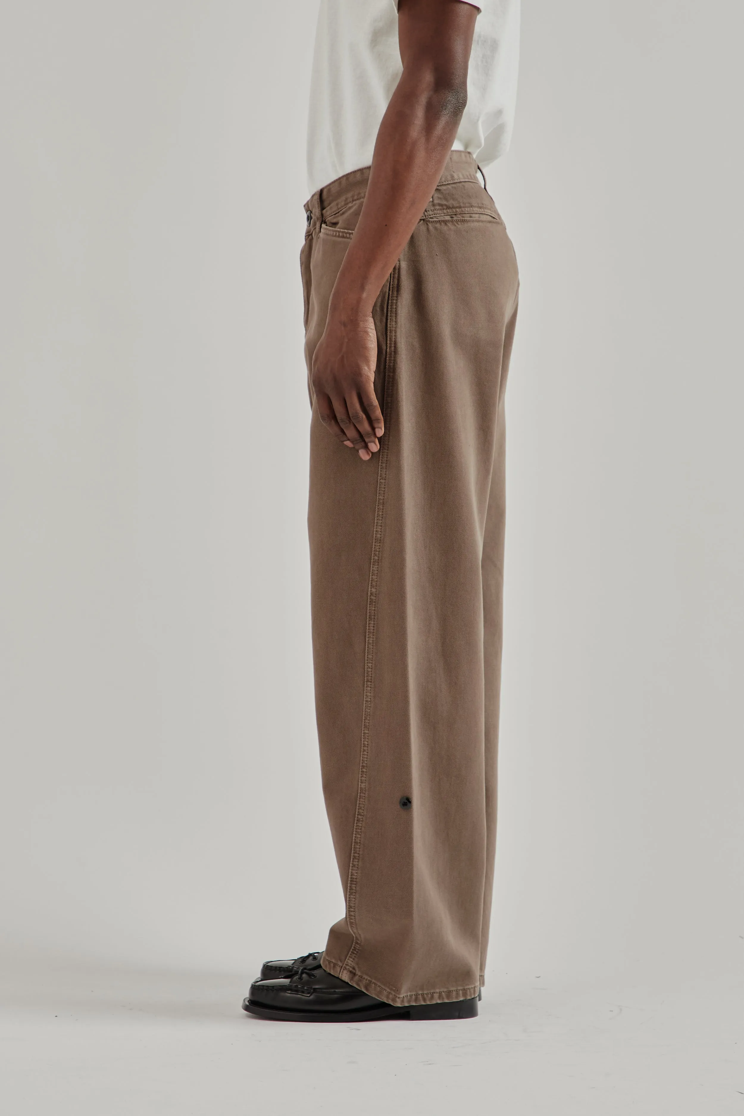 Twisted Cambia Denim Pant - Taupe sold by Wallace Mercantile product image thumbnail 4