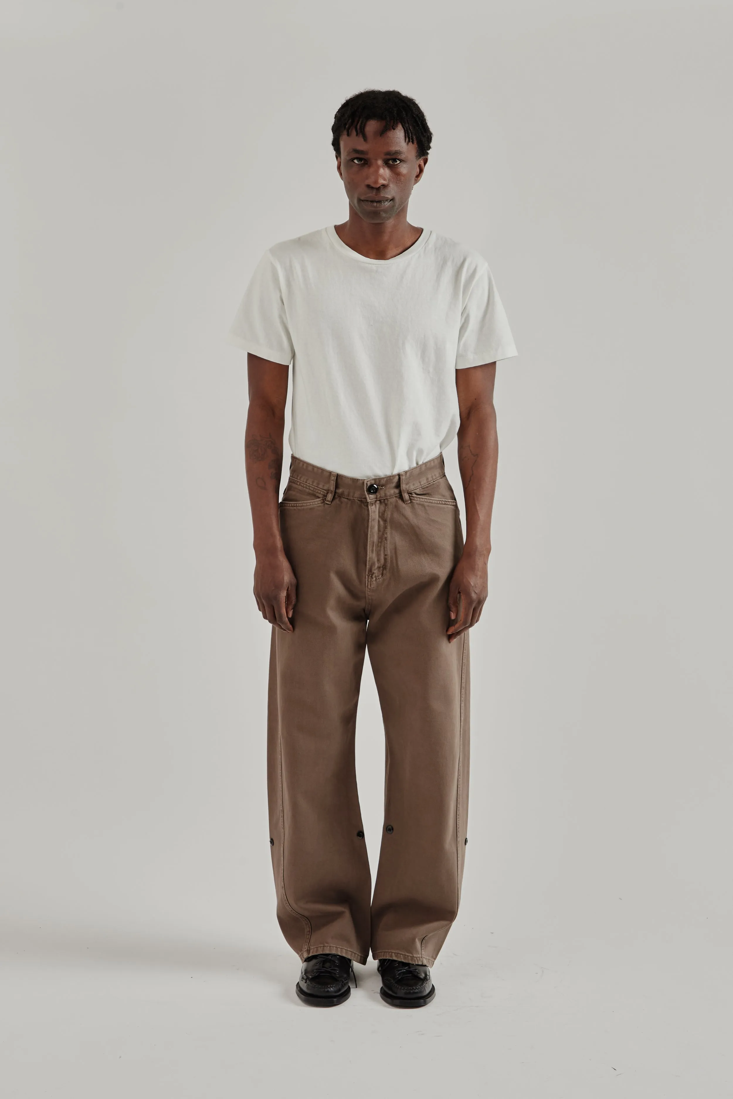 Twisted Cambia Denim Pant - Taupe sold by Wallace Mercantile product image thumbnail 3