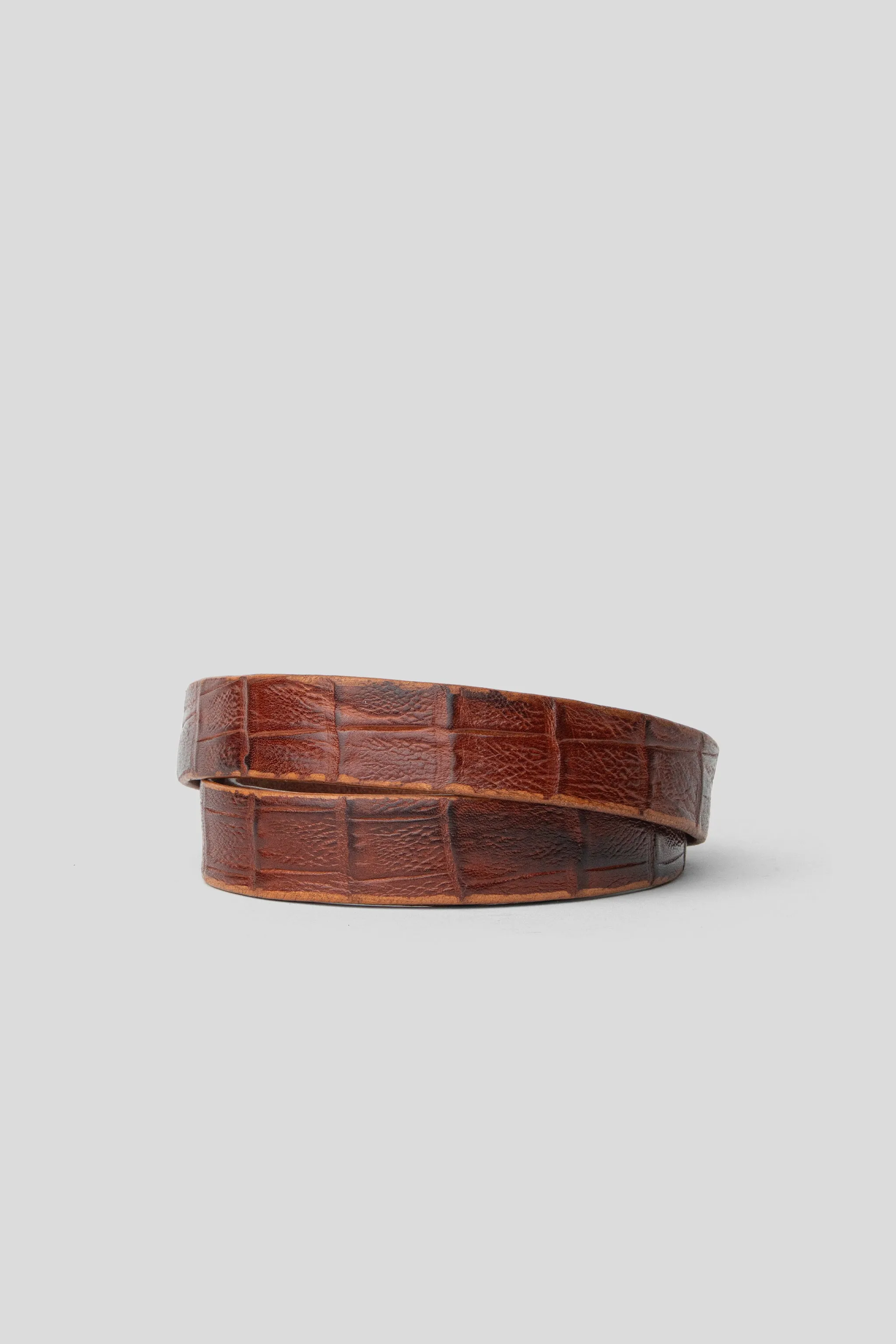 Another Belt 1.0 - Brown Croc sold by Wallace Mercantile product image thumbnail 3