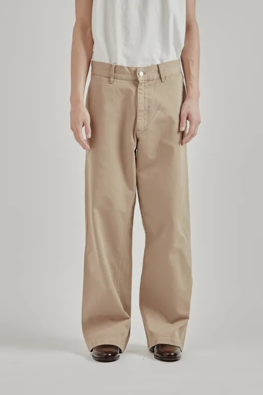 Wide Twist Chino - Khaki sold by Wallace Mercantile