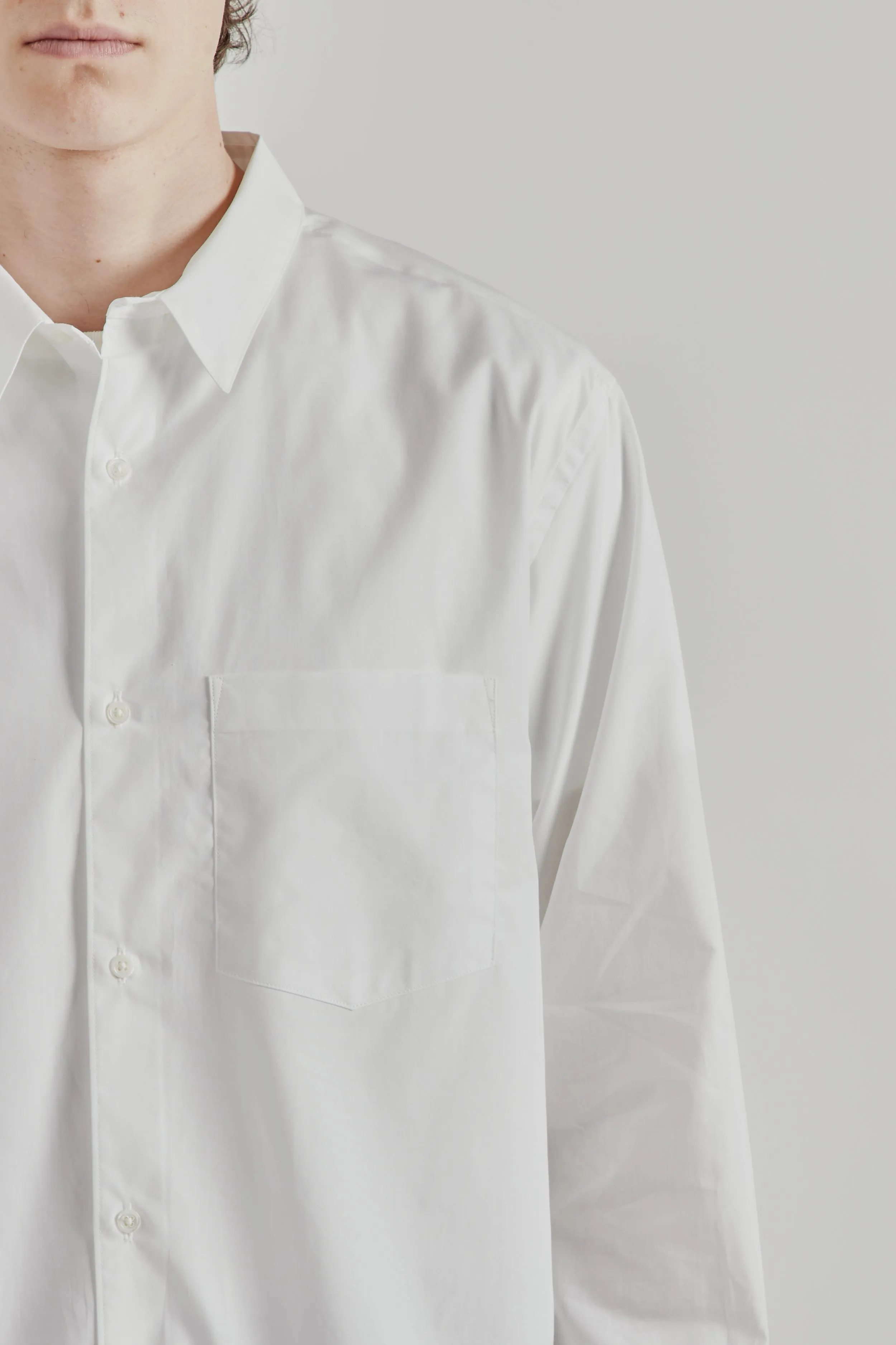 Regular Collar Shirt - White sold by Wallace Mercantile product image thumbnail 5