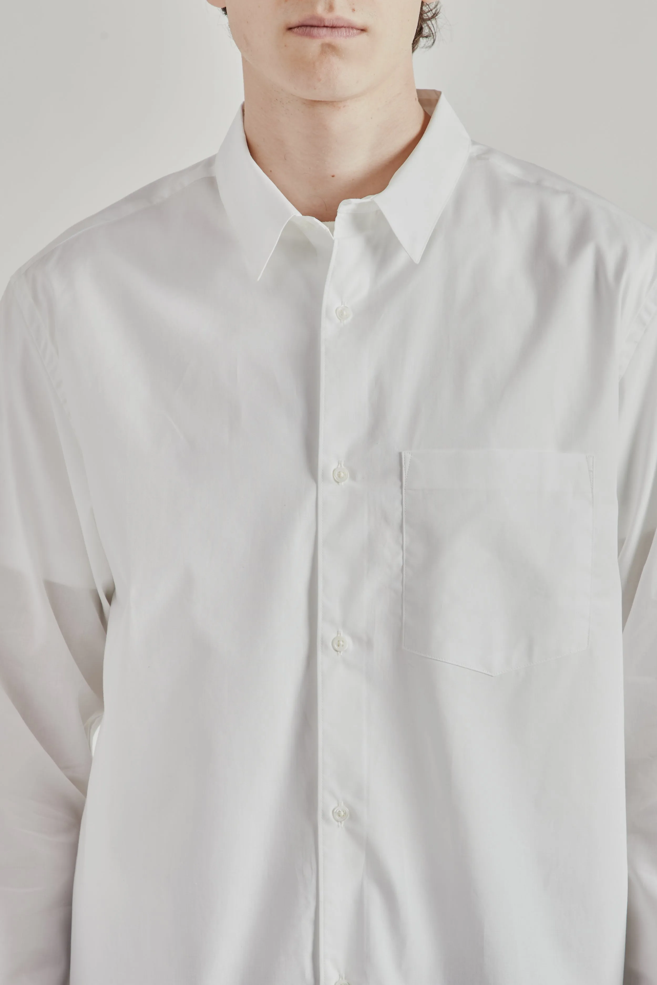 Regular Collar Shirt - White sold by Wallace Mercantile product image thumbnail 4