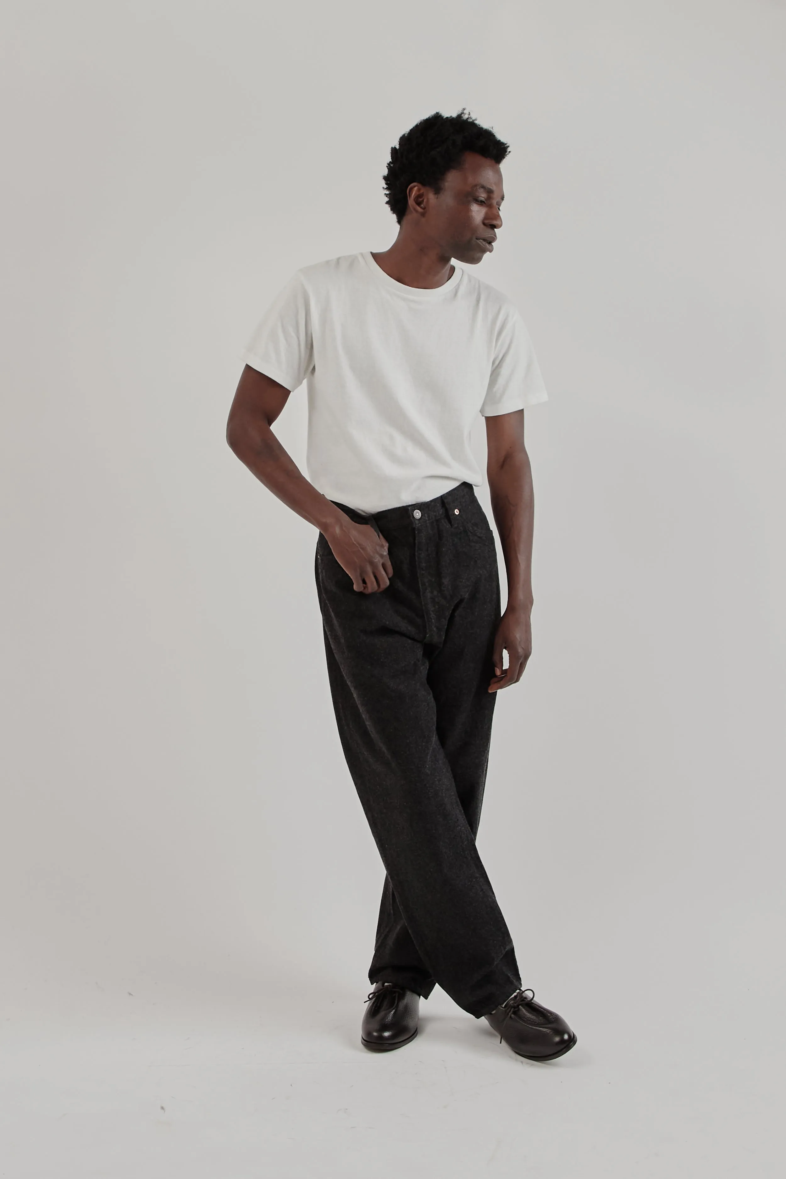 5P Zipper Front Denim Pants - Black One Wash sold by Wallace Mercantile product image thumbnail 2