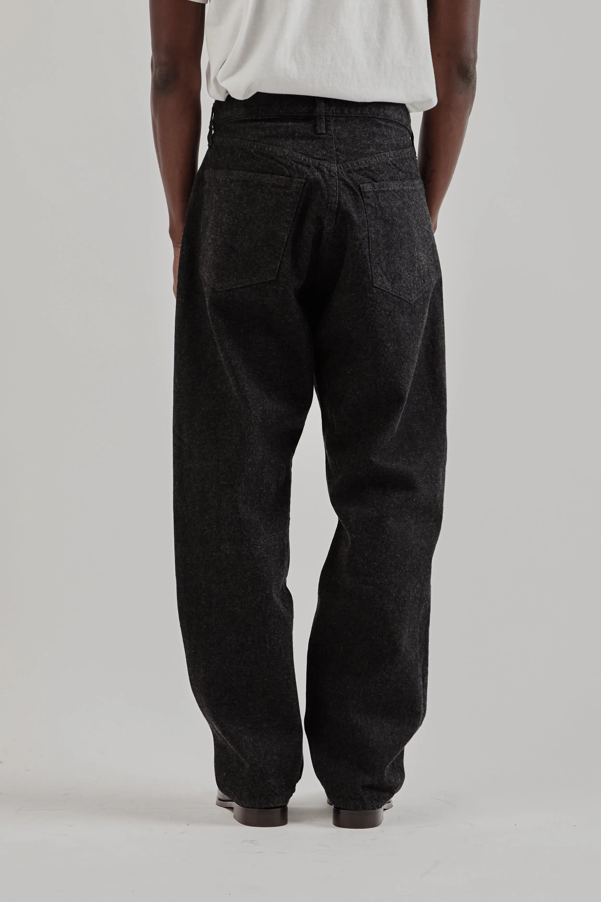 5P Zipper Front Denim Pants - Black One Wash sold by Wallace Mercantile product image thumbnail 5