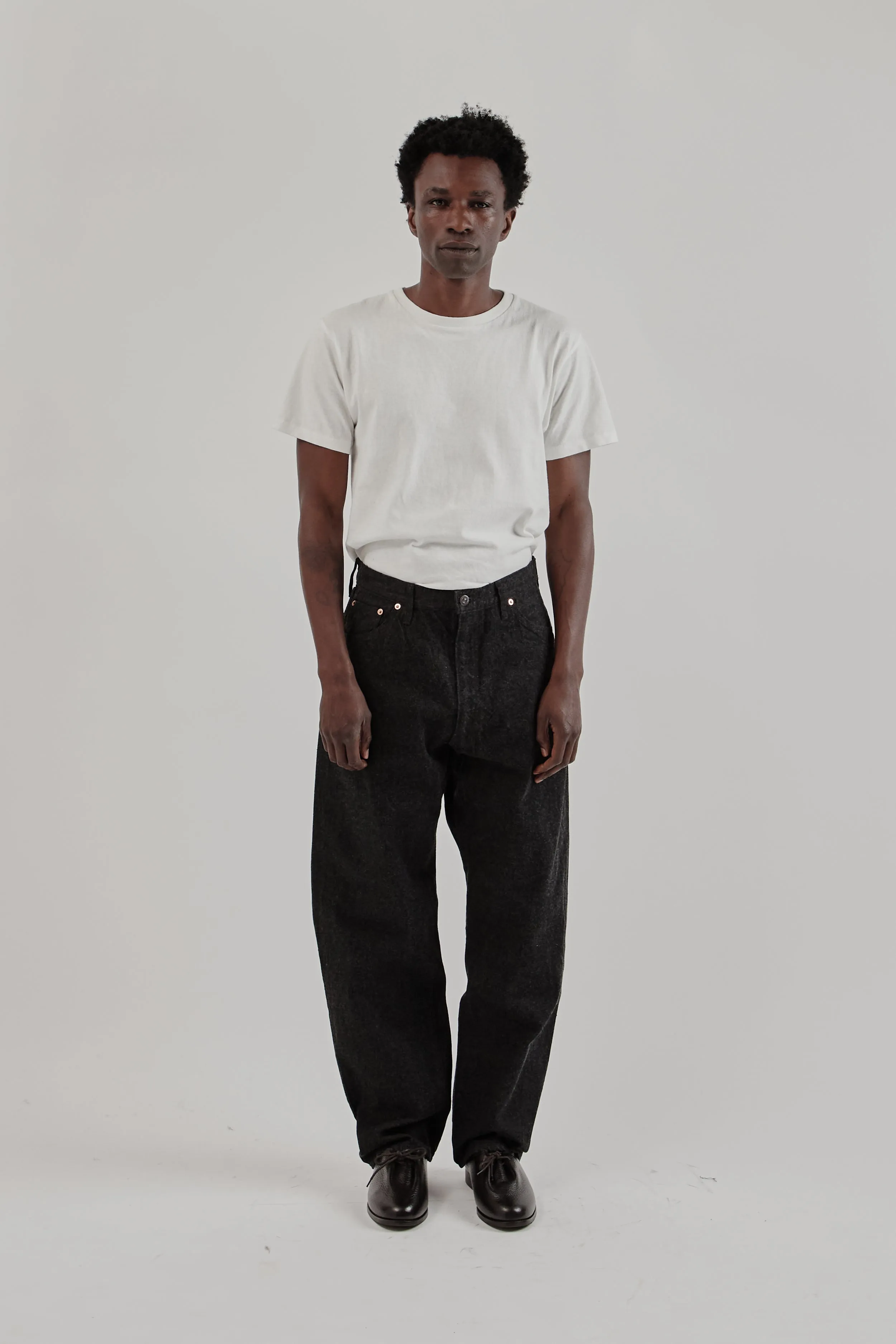 5P Zipper Front Denim Pants - Black One Wash sold by Wallace Mercantile product image thumbnail 3