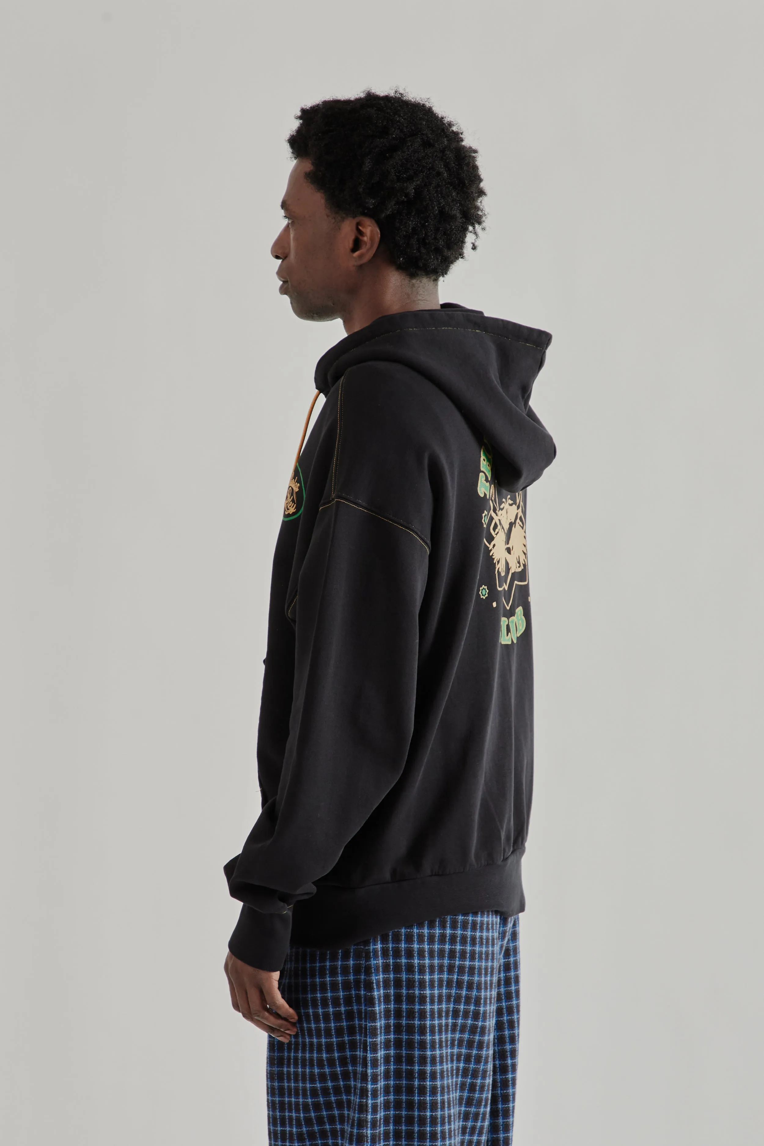 Roots Zip Up Hoodie - Black sold by Wallace Mercantile product image thumbnail 5