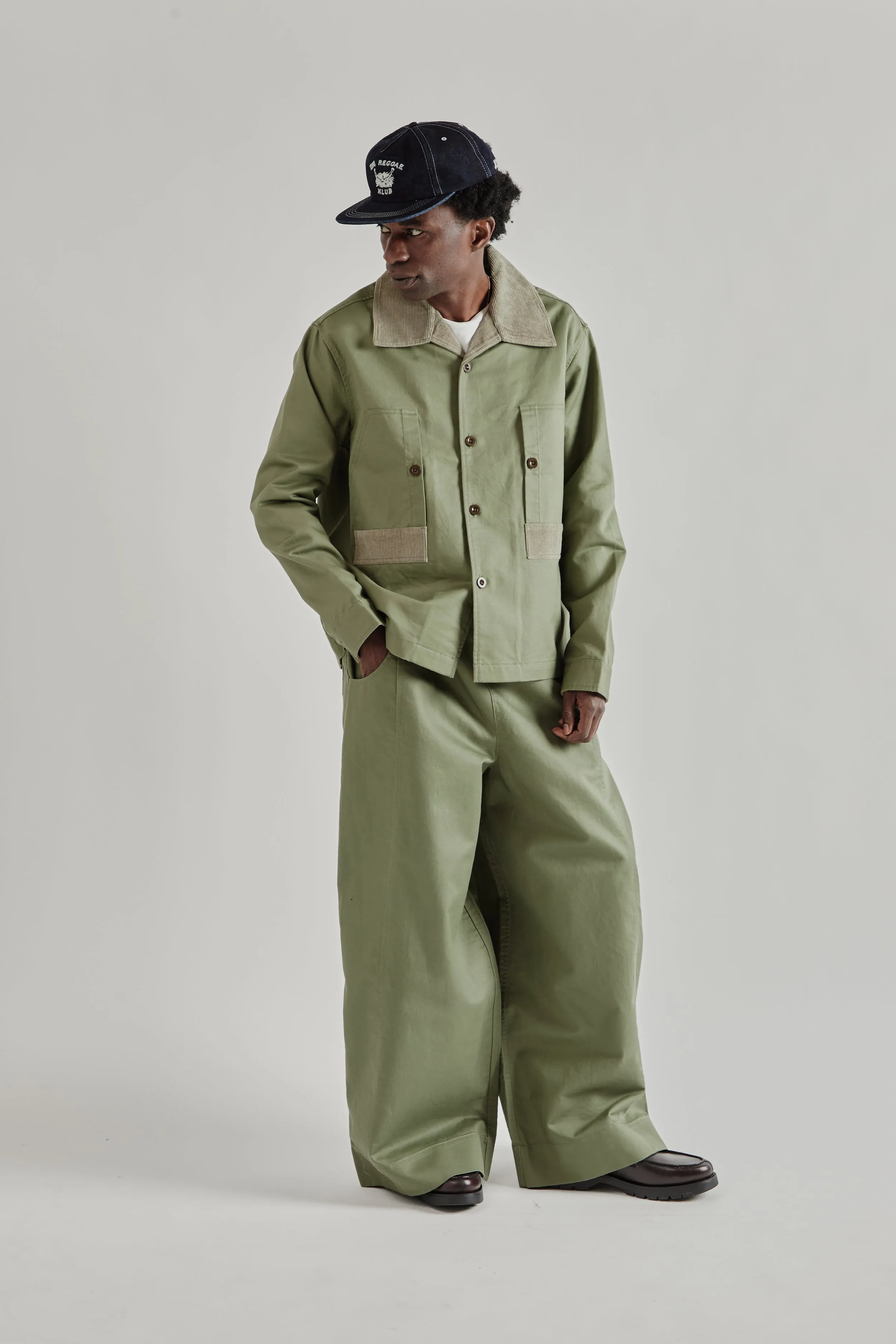 Workers Jacket - Olive sold by Wallace Mercantile product image thumbnail 2