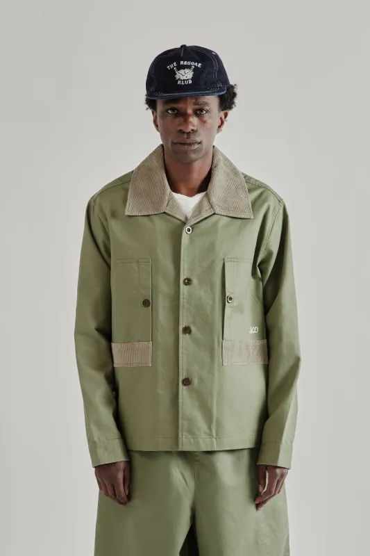 Workers Jacket - Olive made by Nicholas Daley