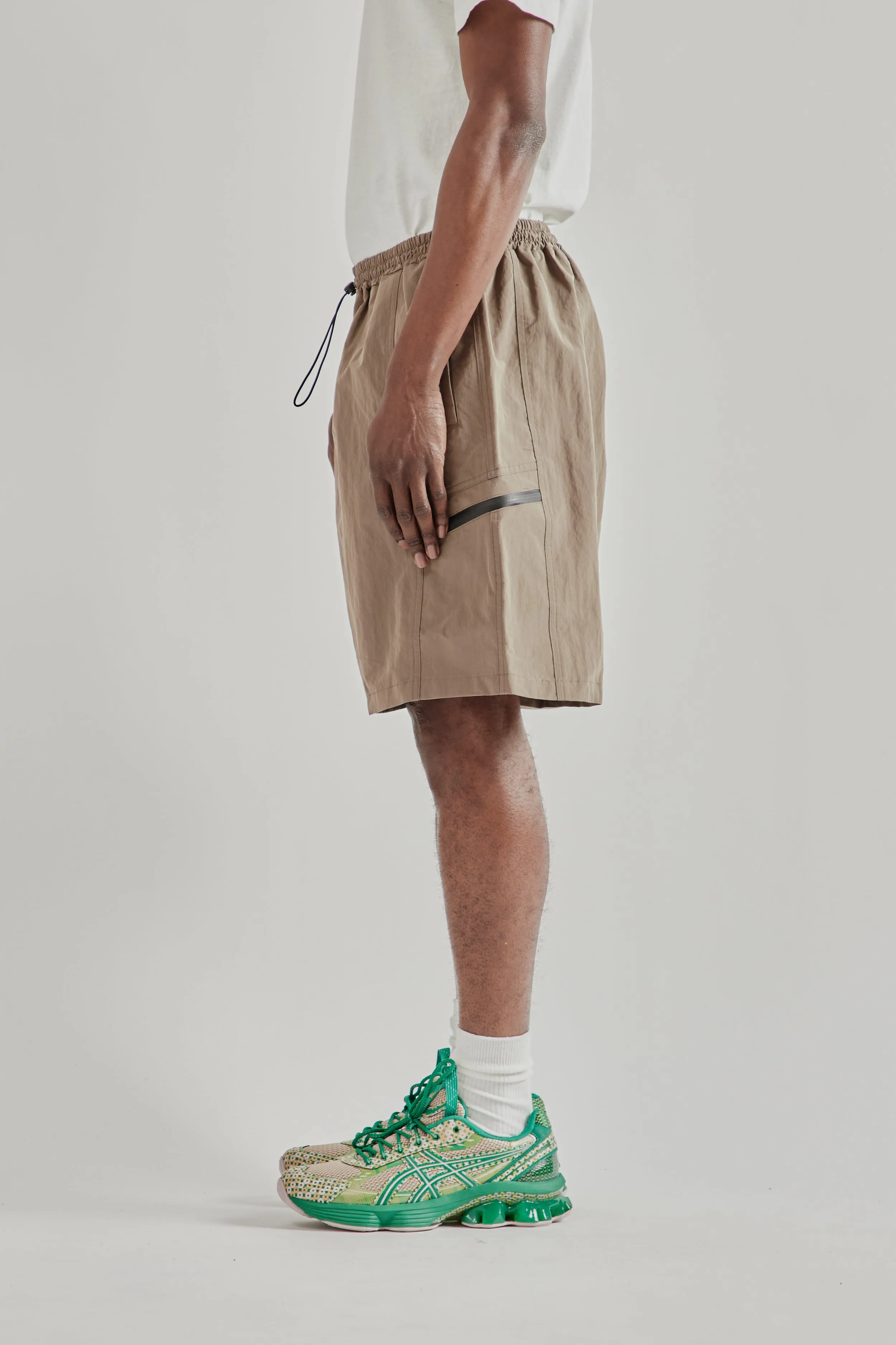 Nylon Utility Pocket Shorts - Mud sold by Wallace Mercantile product image thumbnail 4