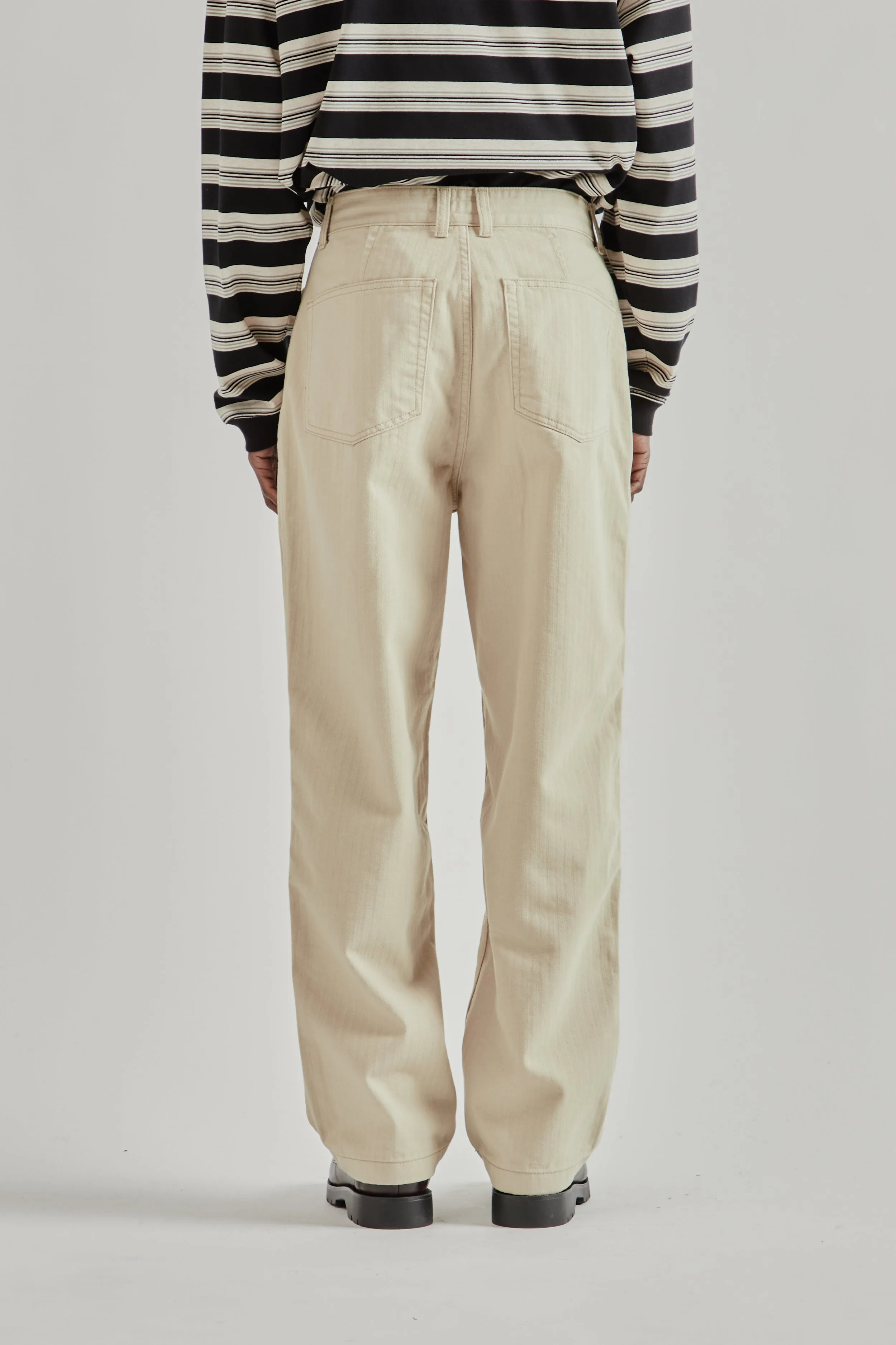 Army Denim Fatigue Pants - Beige sold by Wallace Mercantile product image thumbnail 5