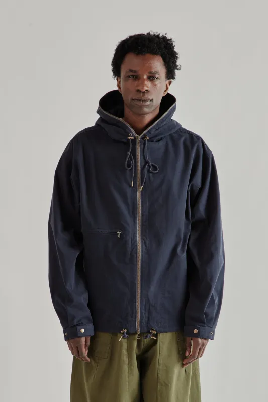 Sailing Hooded Parka - Navy sold by Wallace Mercantile