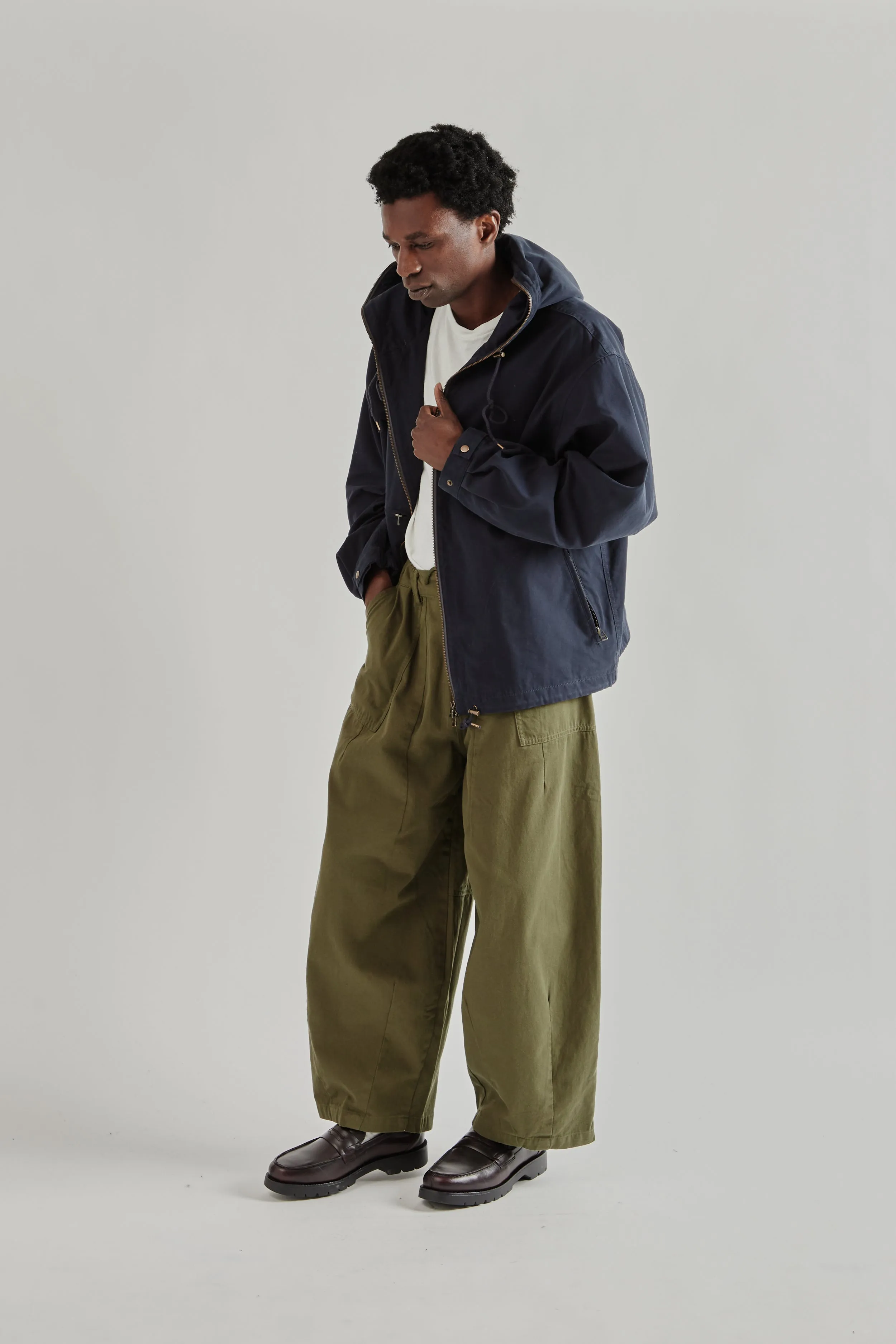 Sailing Hooded Parka - Navy sold by Wallace Mercantile product image thumbnail 2