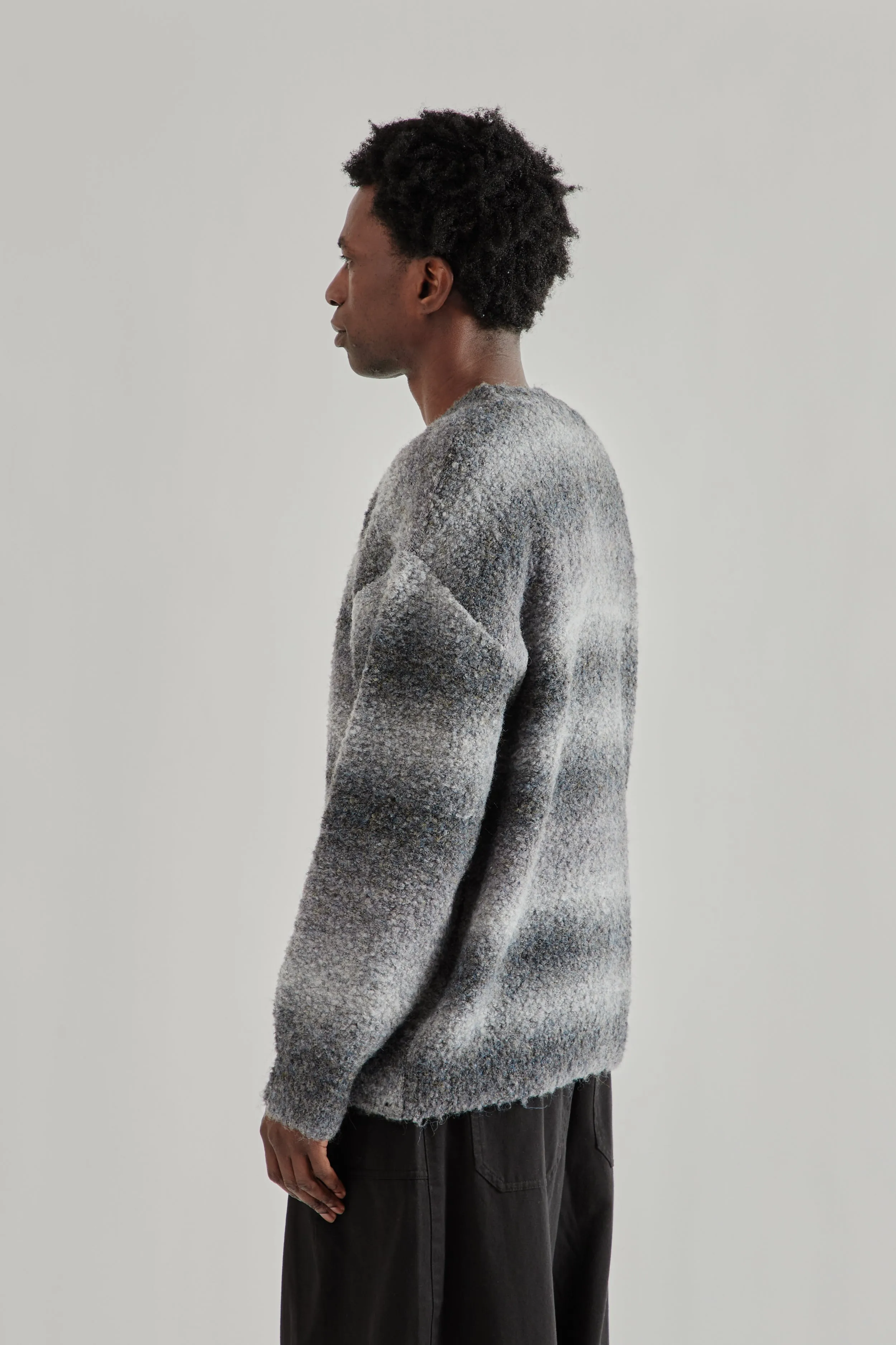 Gradation Boucle Knit - Grey sold by Wallace Mercantile product image thumbnail 5