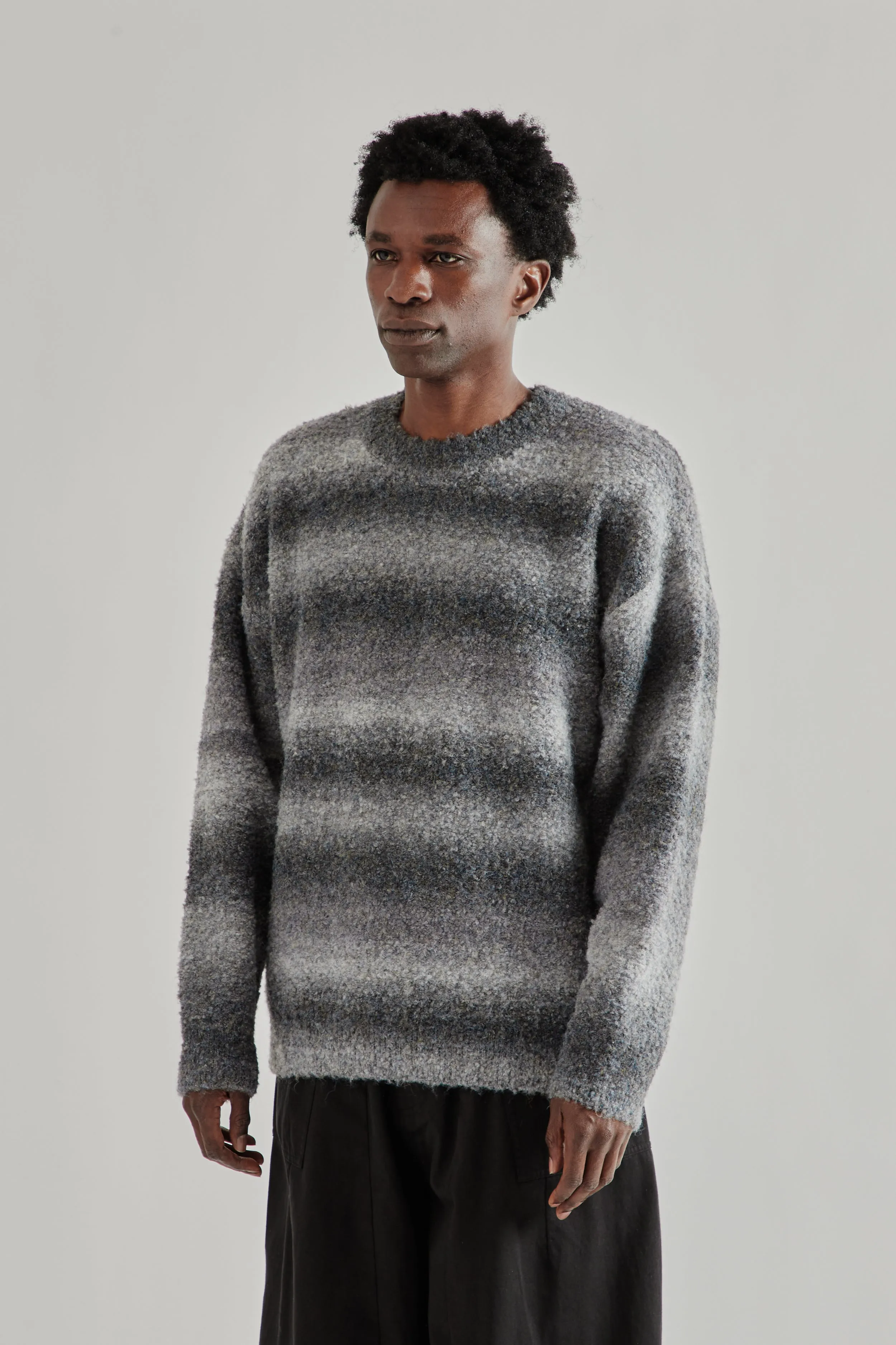 Gradation Boucle Knit - Grey sold by Wallace Mercantile product image thumbnail 4