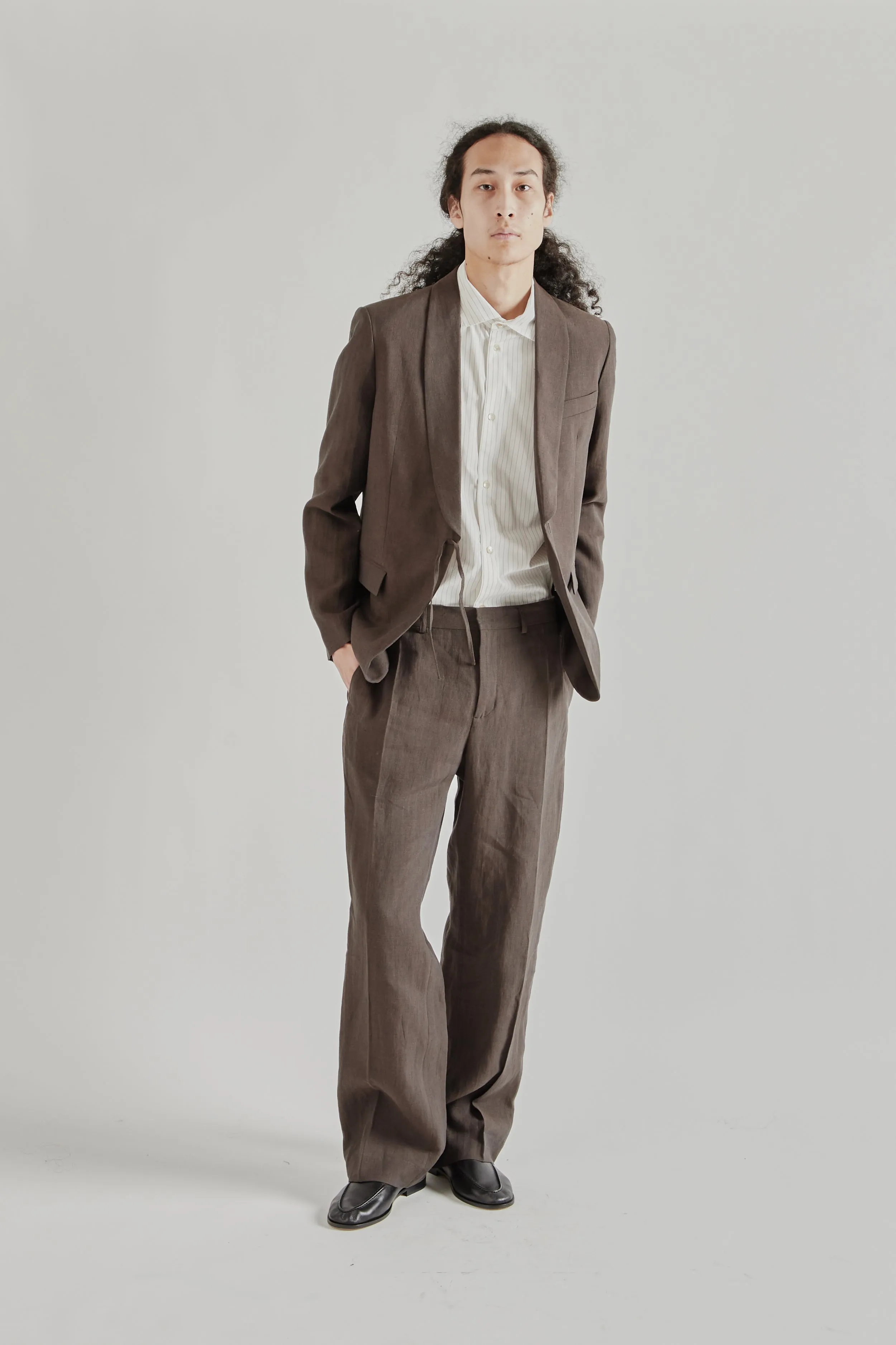 Shinji Blazer - Burnt Umber sold by Wallace Mercantile product image thumbnail 2