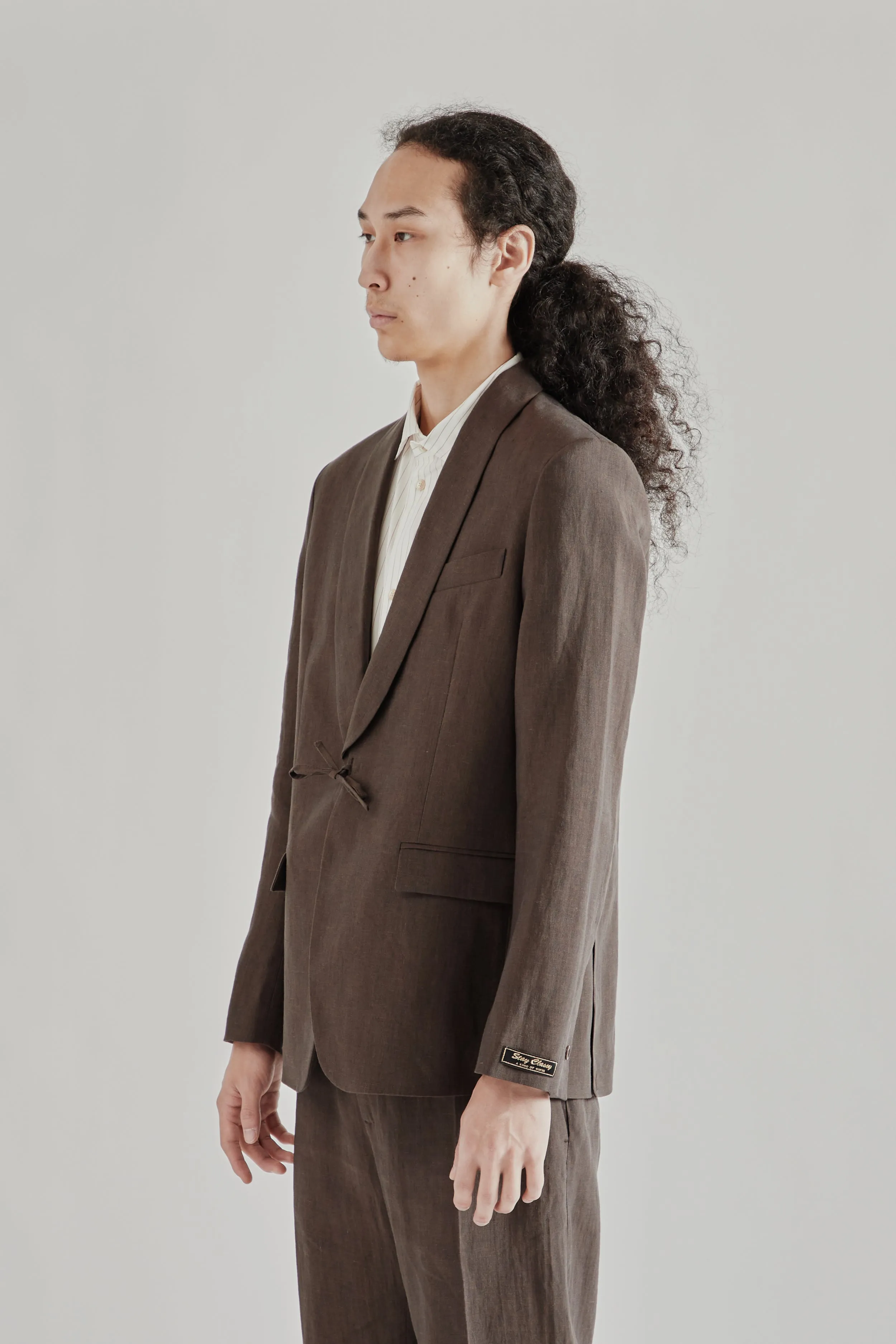 Shinji Blazer - Burnt Umber sold by Wallace Mercantile product image thumbnail 4