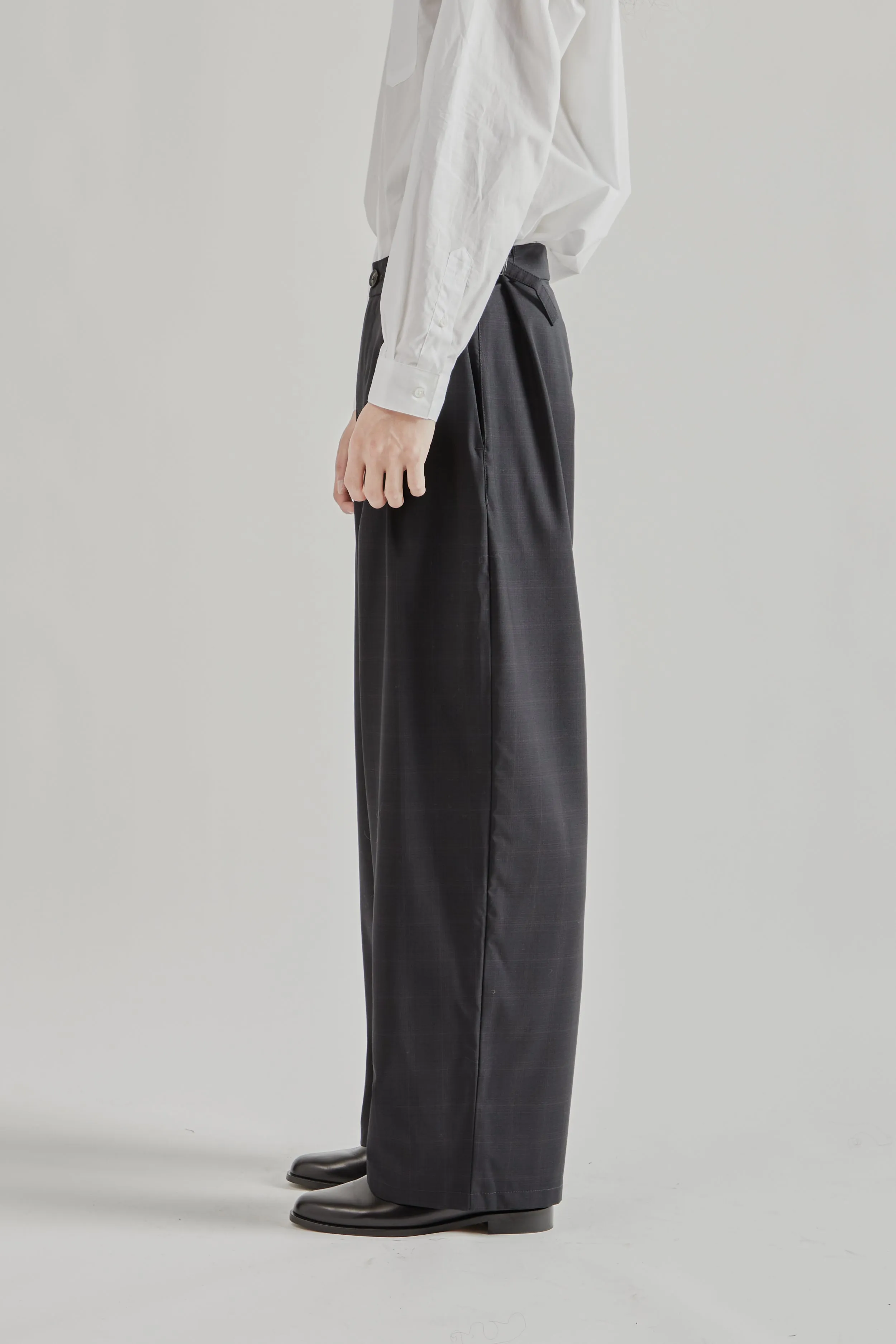 Piero Pants - Checkered Black sold by Wallace Mercantile product image thumbnail 4