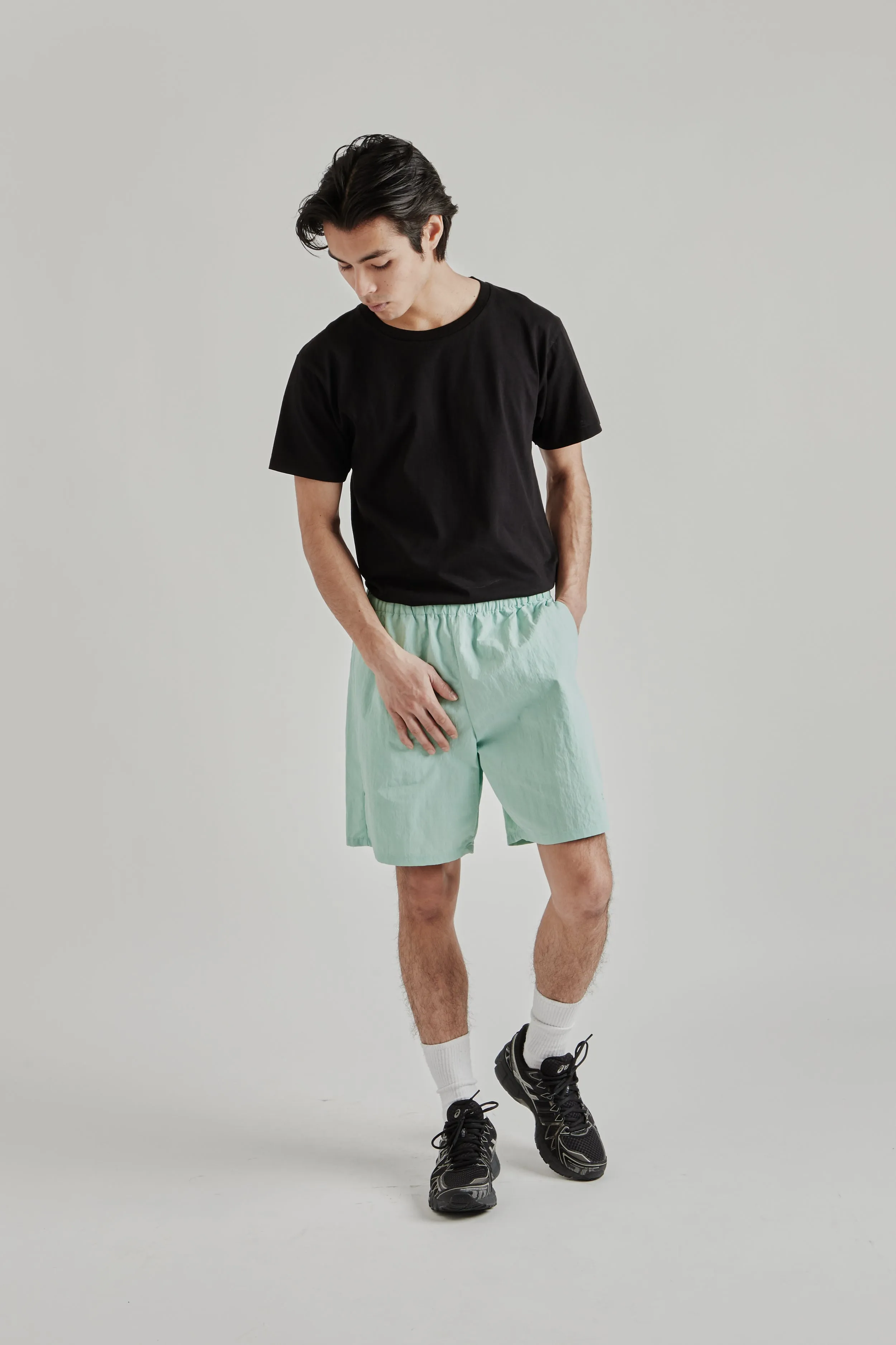 Nylon Shorts - Opal Green sold by Wallace Mercantile product image thumbnail 2