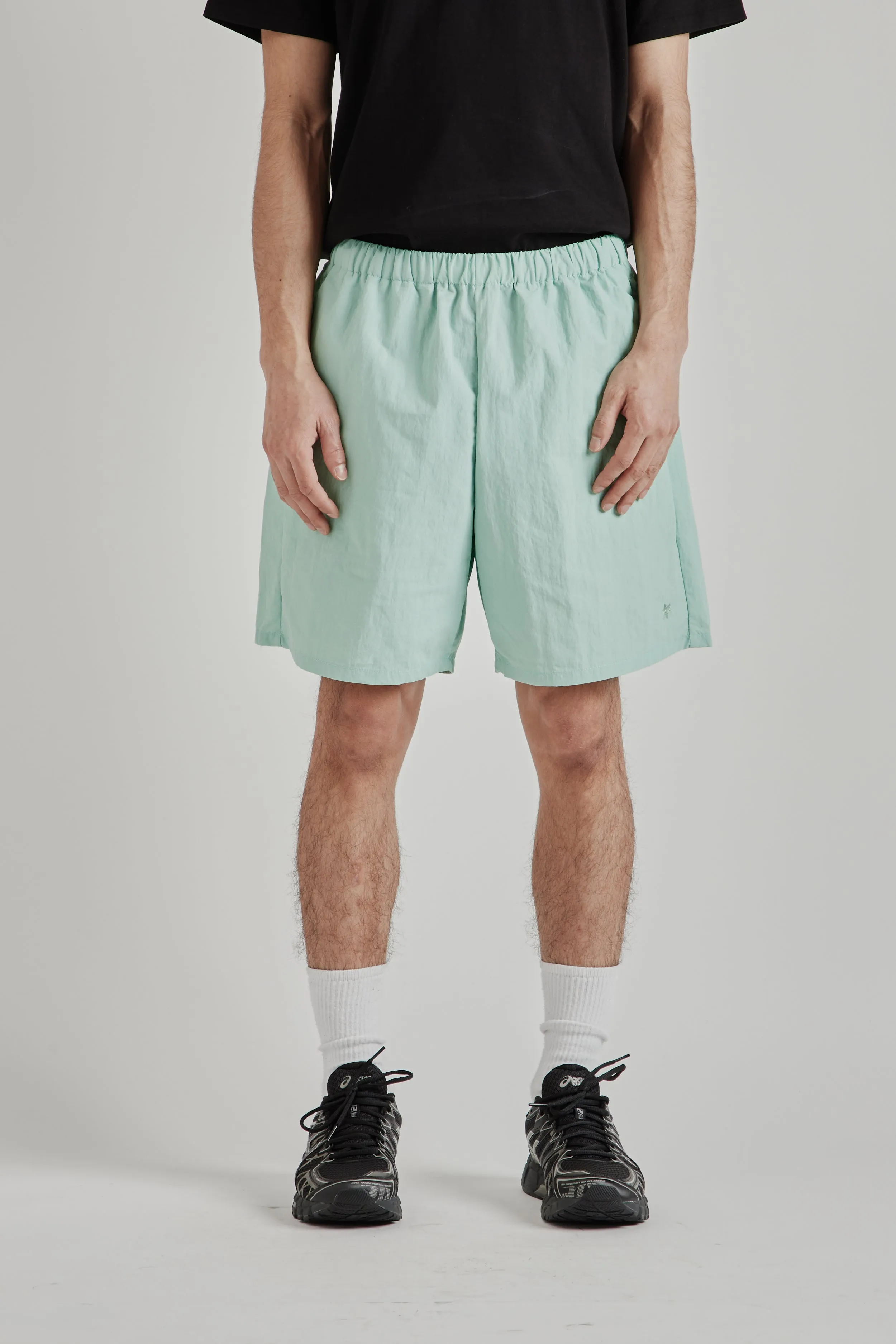 Nylon Shorts - Opal Green sold by Wallace Mercantile