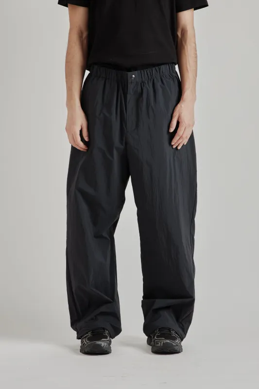 Advanced Light Wide Easy Pants - Black made by Goldwin