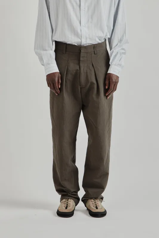Fold Tailored Pants - Black Coffee made by Ranra