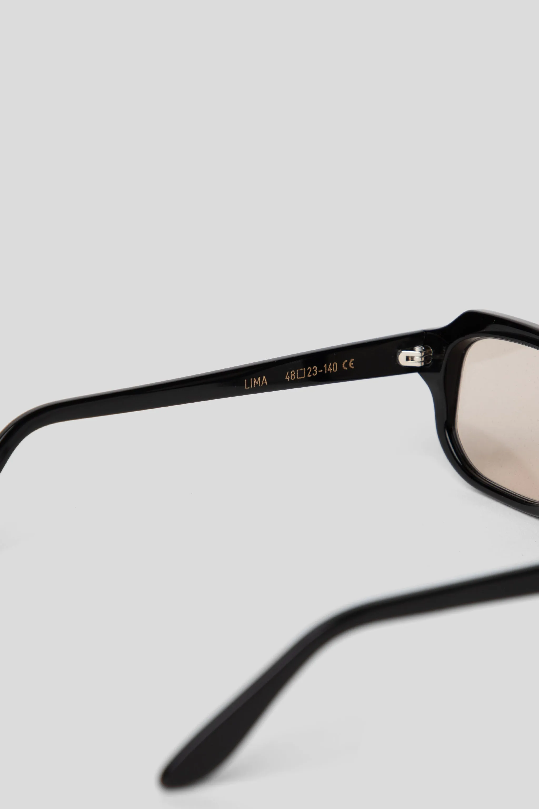 Lima Sunglasses - Solid Black/Brown Solar TInt sold by Wallace Mercantile product image thumbnail 4