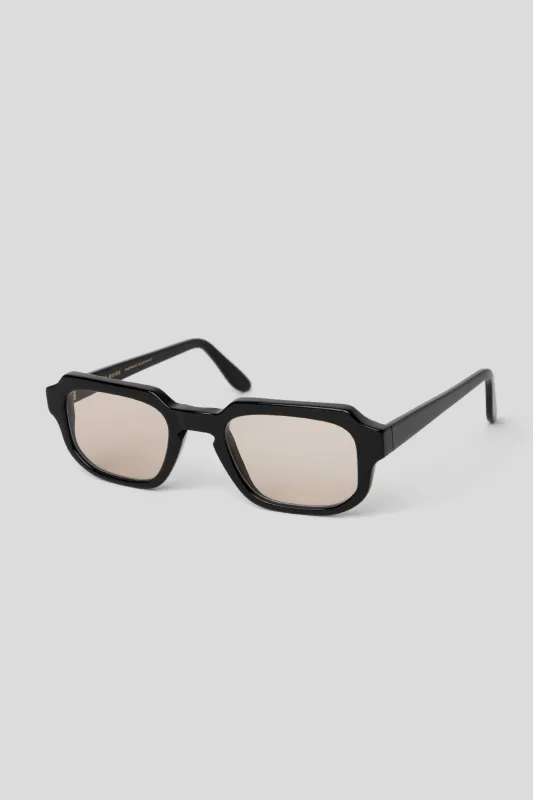 Lima Sunglasses - Solid Black/Brown Solar TInt made by A Kind of Guise