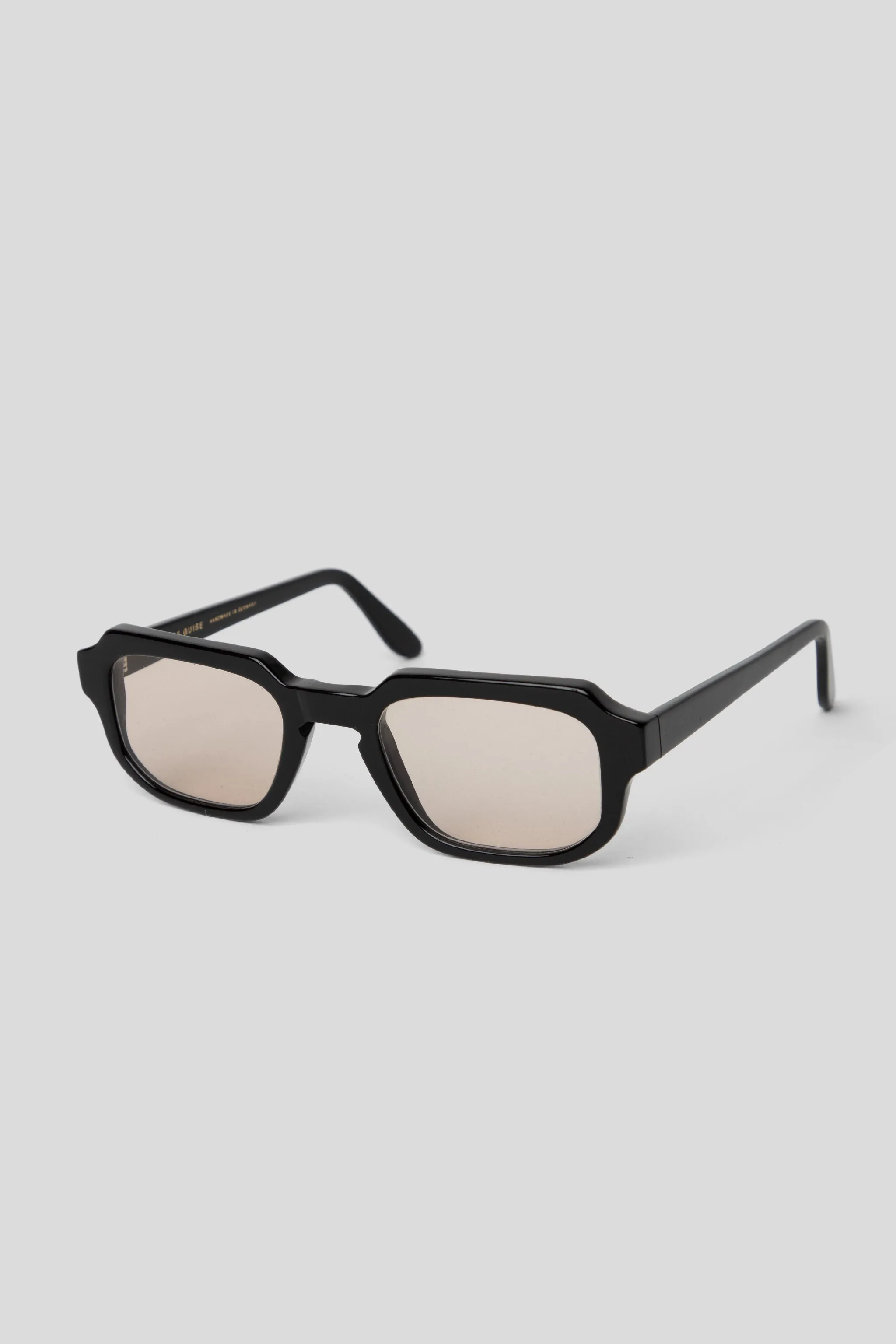 Lima Sunglasses - Solid Black/Brown Solar TInt sold by Wallace Mercantile