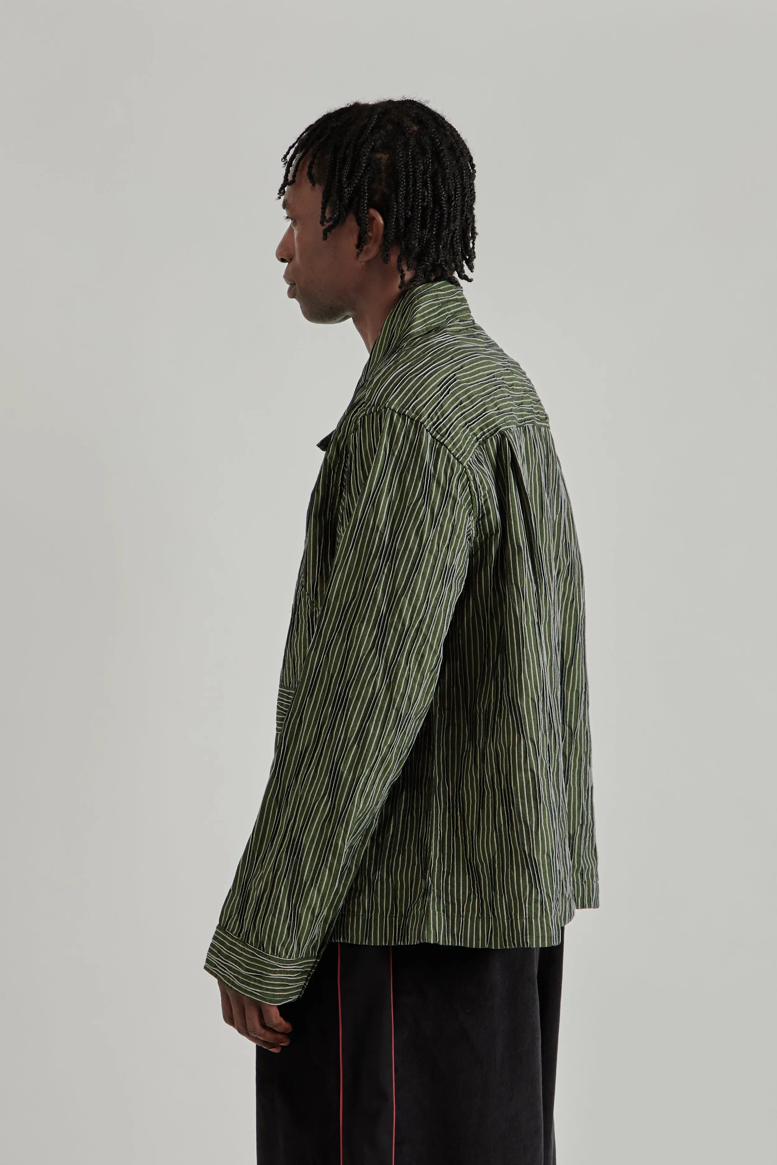 Workers Shirt - Tucked Dobby Stripe sold by Wallace Mercantile product image thumbnail 5