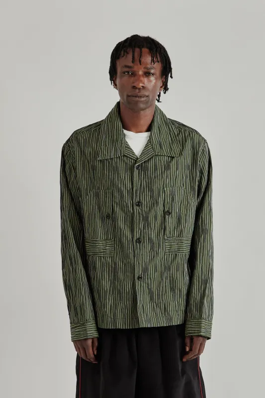 Workers Shirt - Tucked Dobby Stripe made by Nicholas Daley