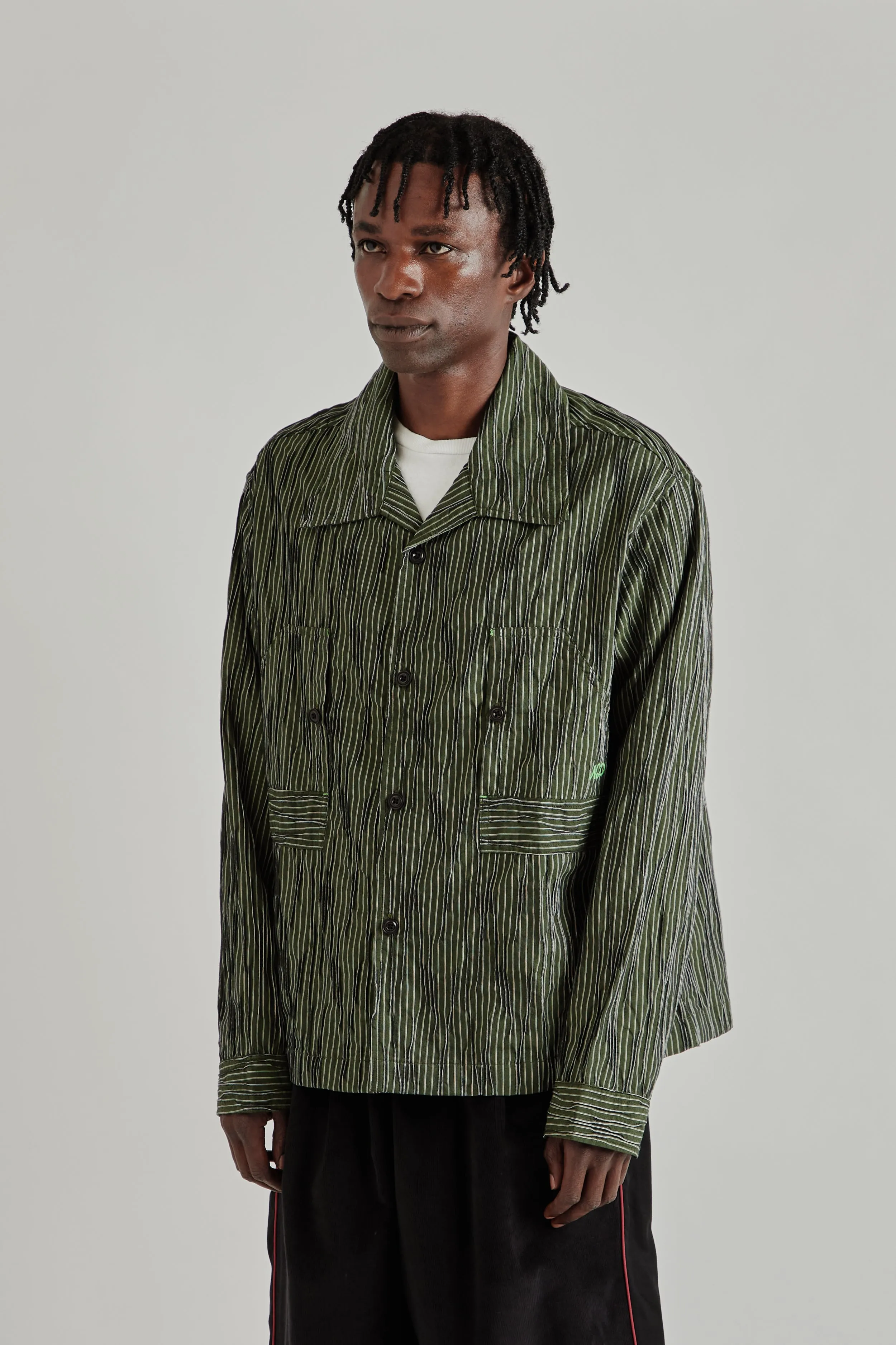 Workers Shirt - Tucked Dobby Stripe sold by Wallace Mercantile product image thumbnail 4