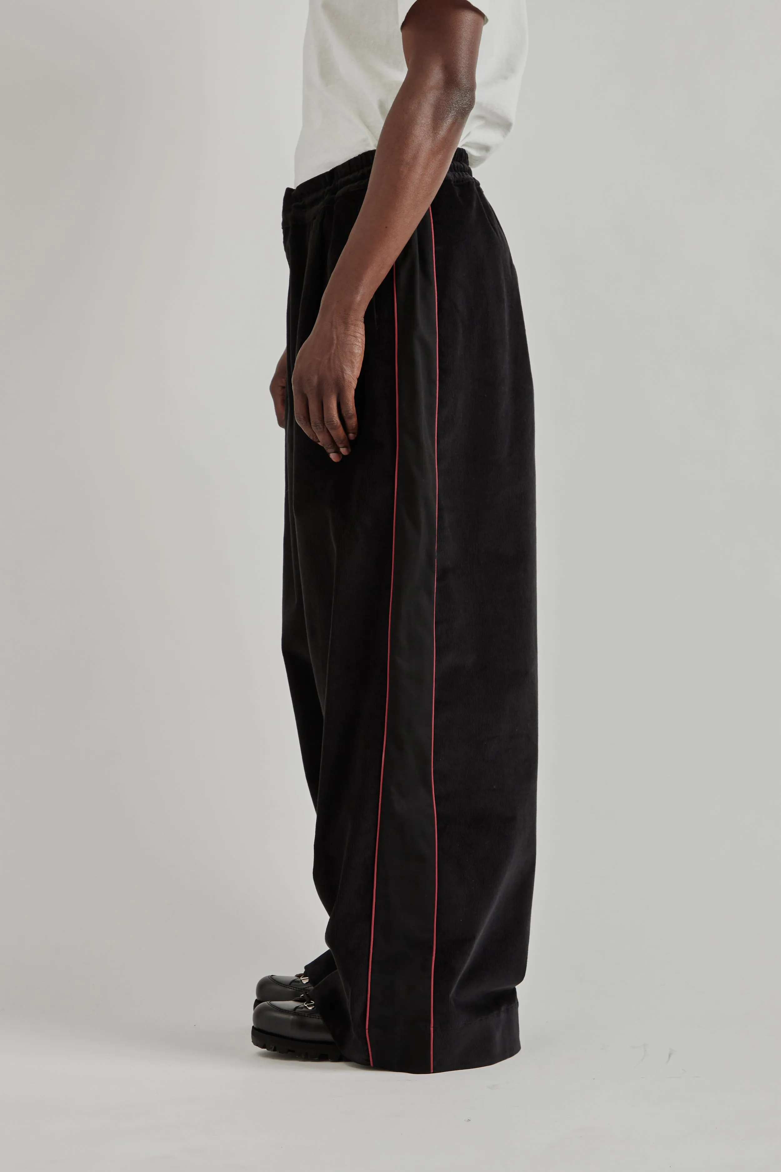 Pleated Track Pants - Black sold by Wallace Mercantile product image thumbnail 4