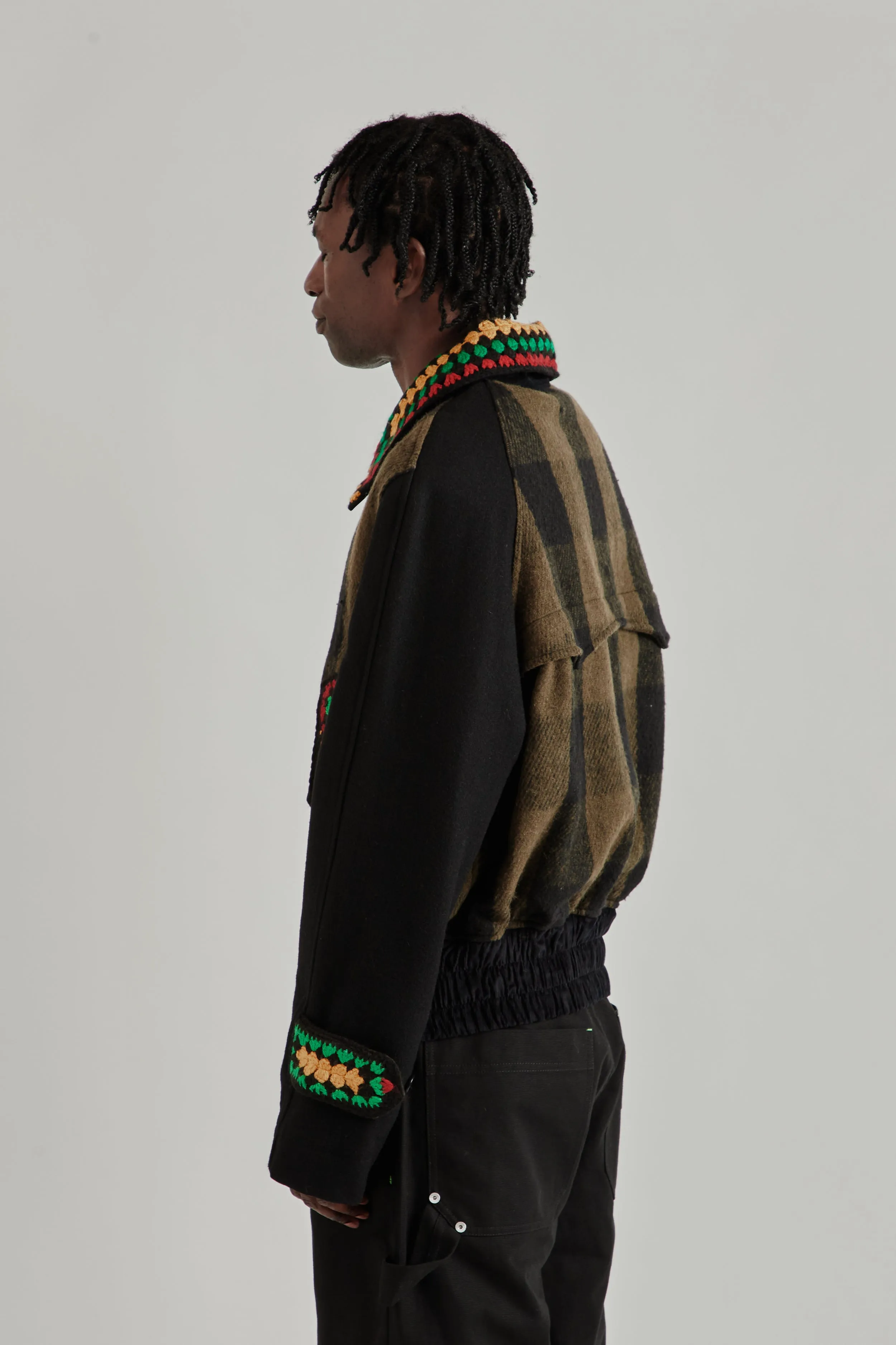 Rebel Riot Jacket - Black/olive sold by Wallace Mercantile product image thumbnail 5