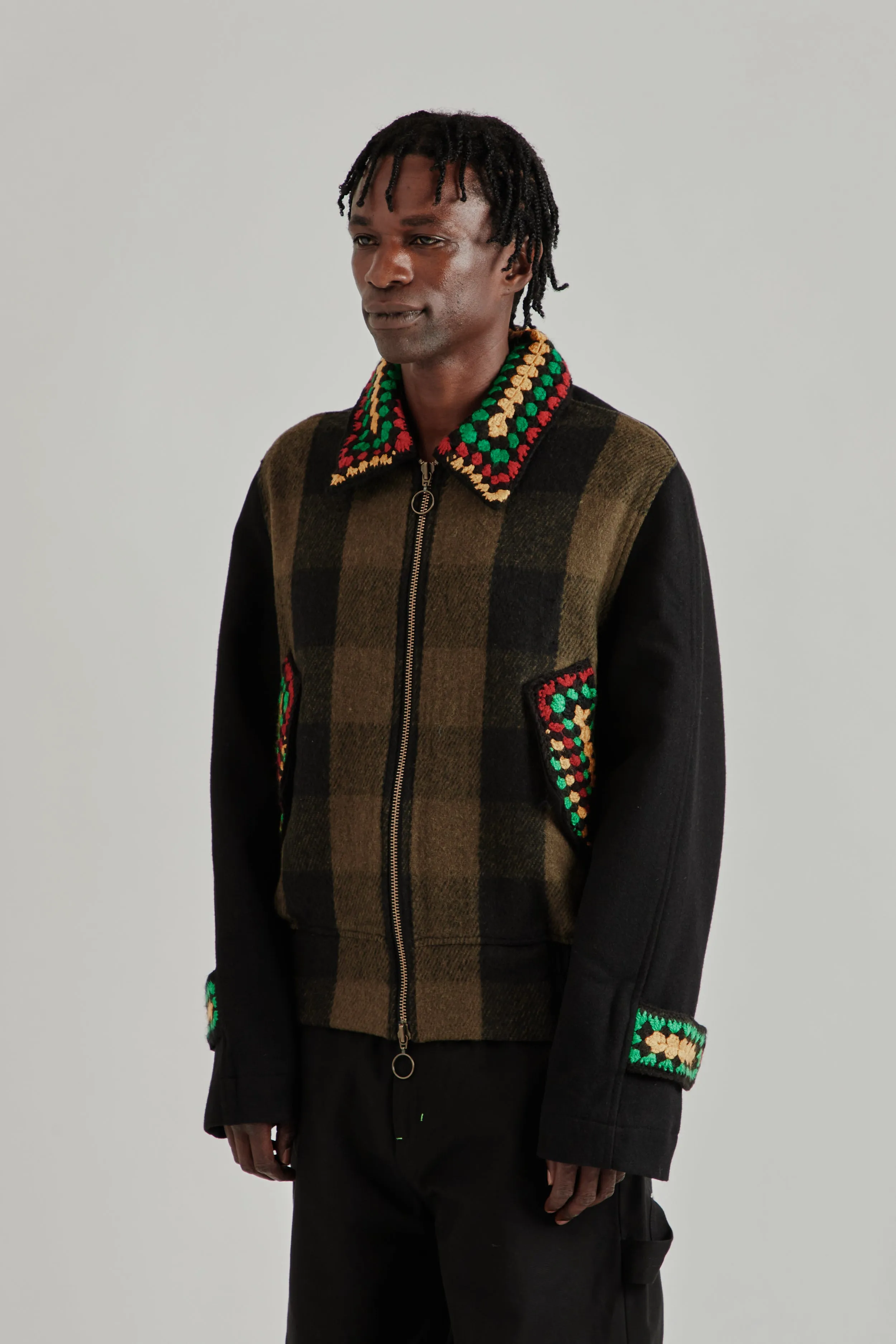 Rebel Riot Jacket - Black/olive sold by Wallace Mercantile product image thumbnail 4