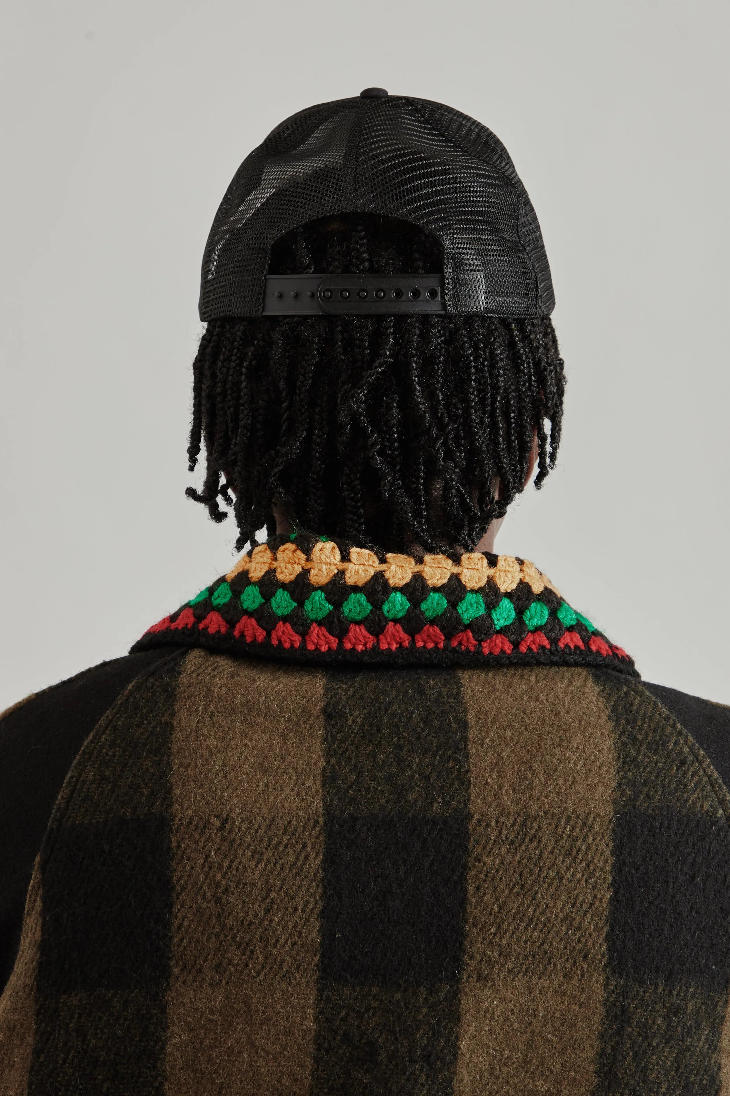 Lion Head Trucker Cap - Black sold by Wallace Mercantile product image thumbnail 4