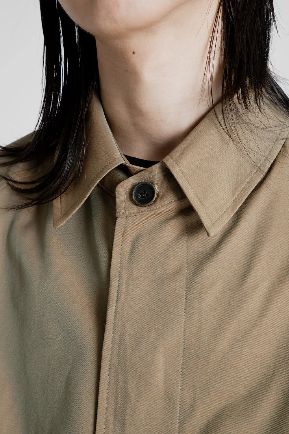 Solar Twill Balmacaan Half Jacket - Cappuccino sold by Wallace Mercantile product image thumbnail 4